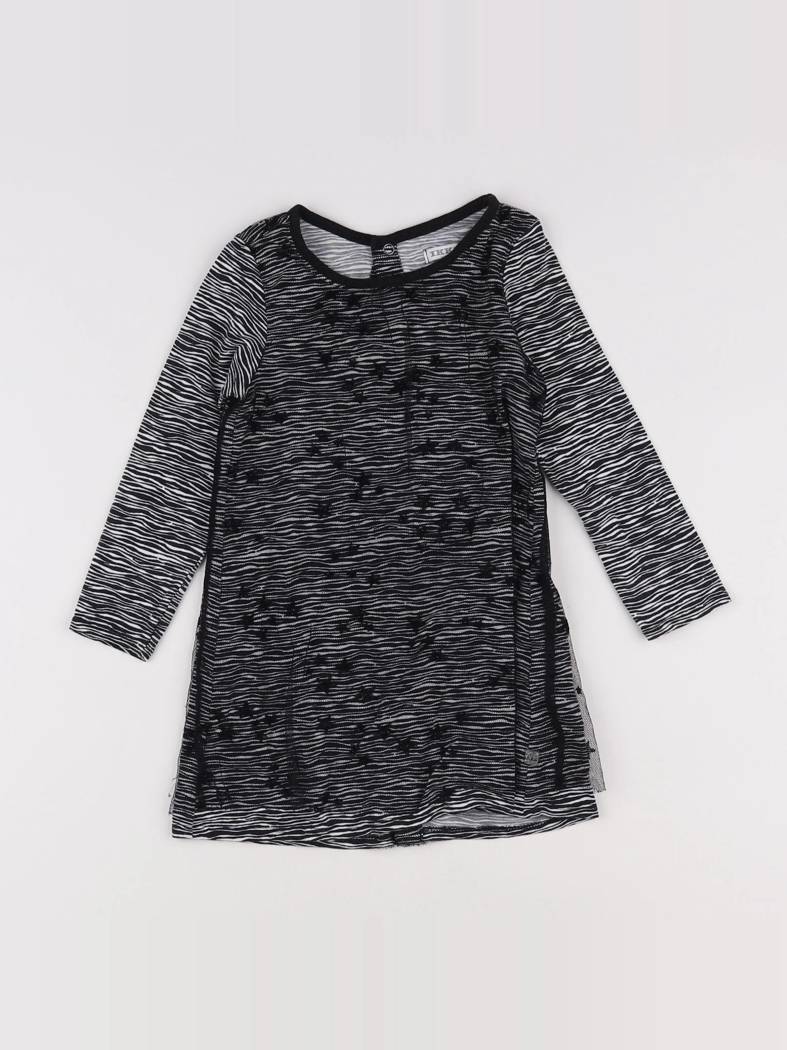IKKS - robe gris - 2 ans