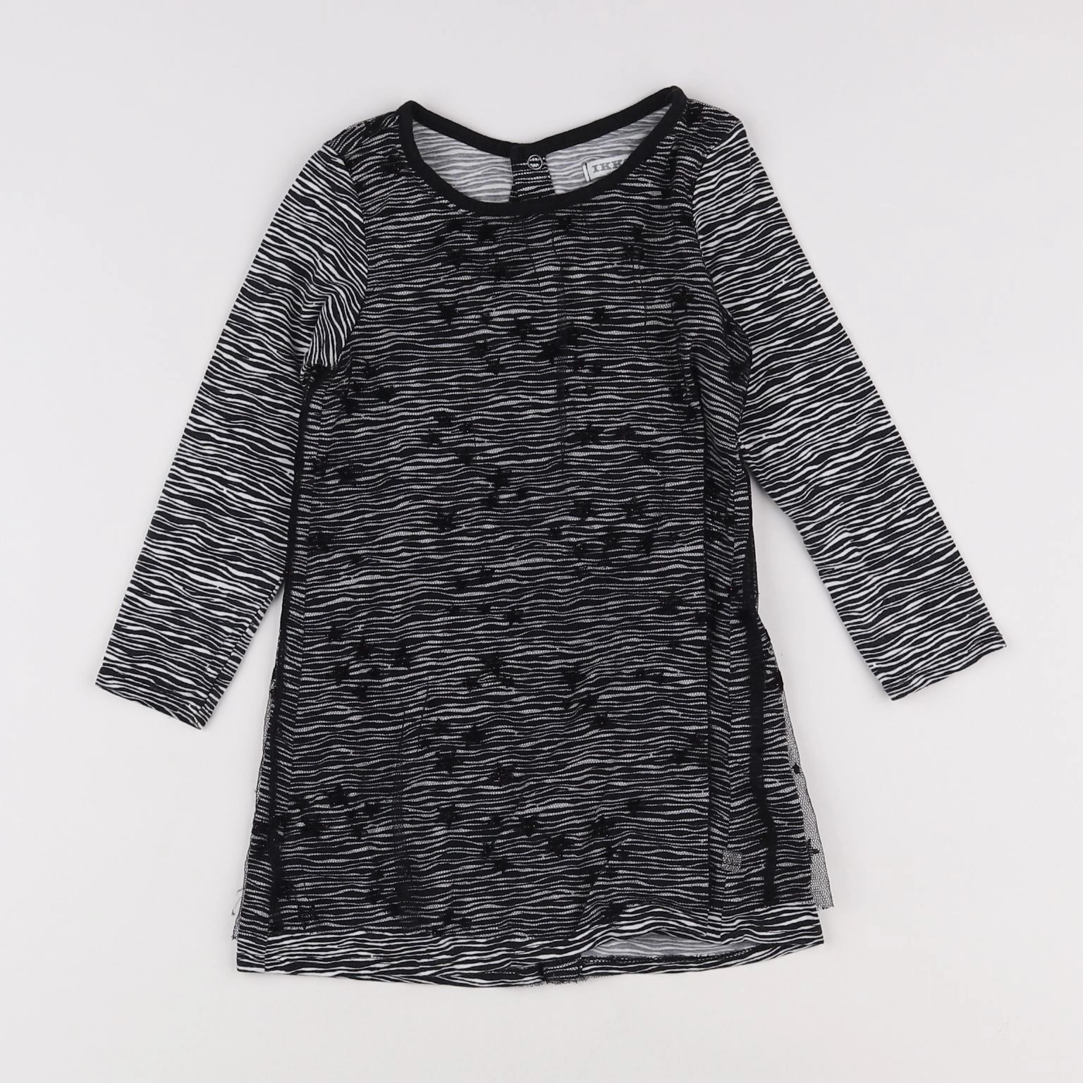 IKKS - robe gris - 2 ans