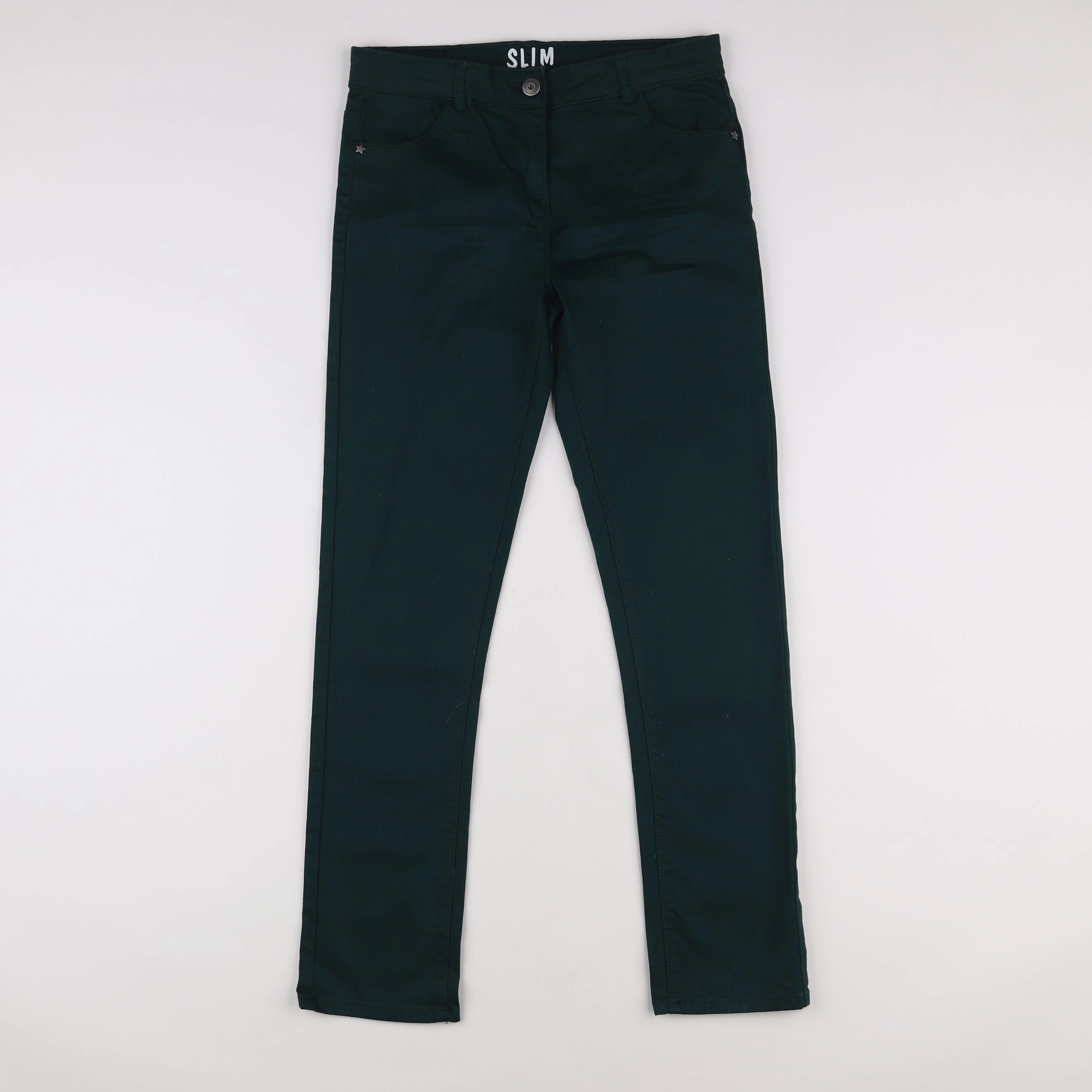 Vertbaudet - jean vert - 12 ans