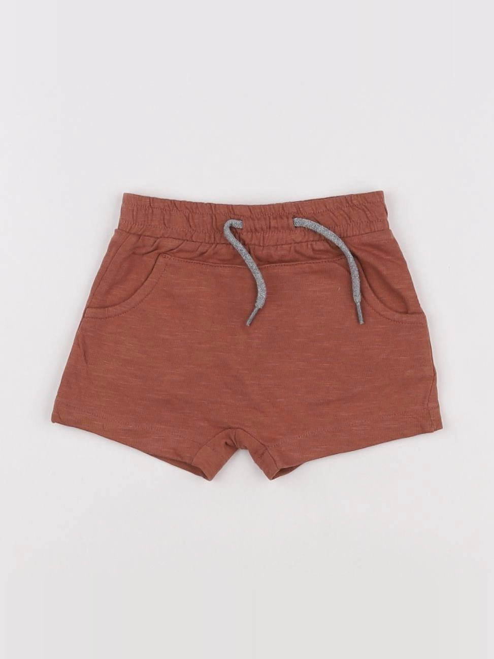 Vertbaudet - short marron - 6 mois