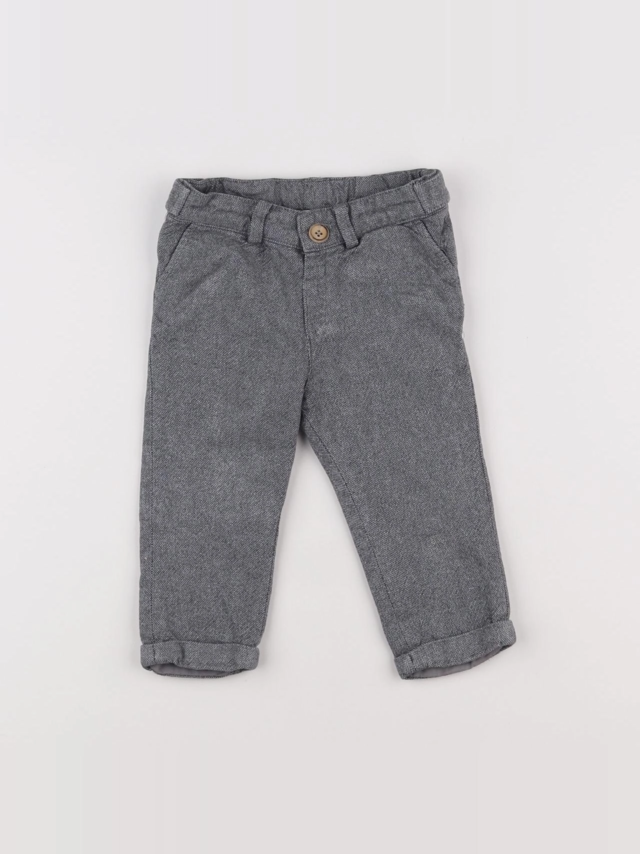 Cyrillus - pantalon gris - 6 mois