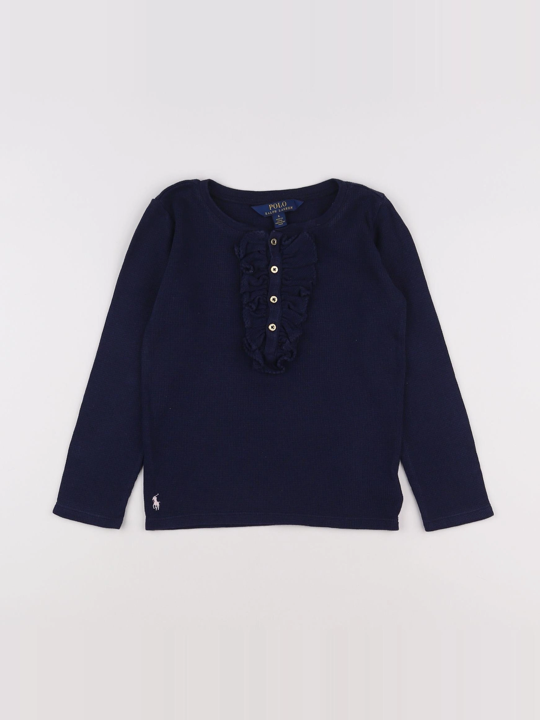Ralph Lauren - tee-shirt bleu - 6 ans