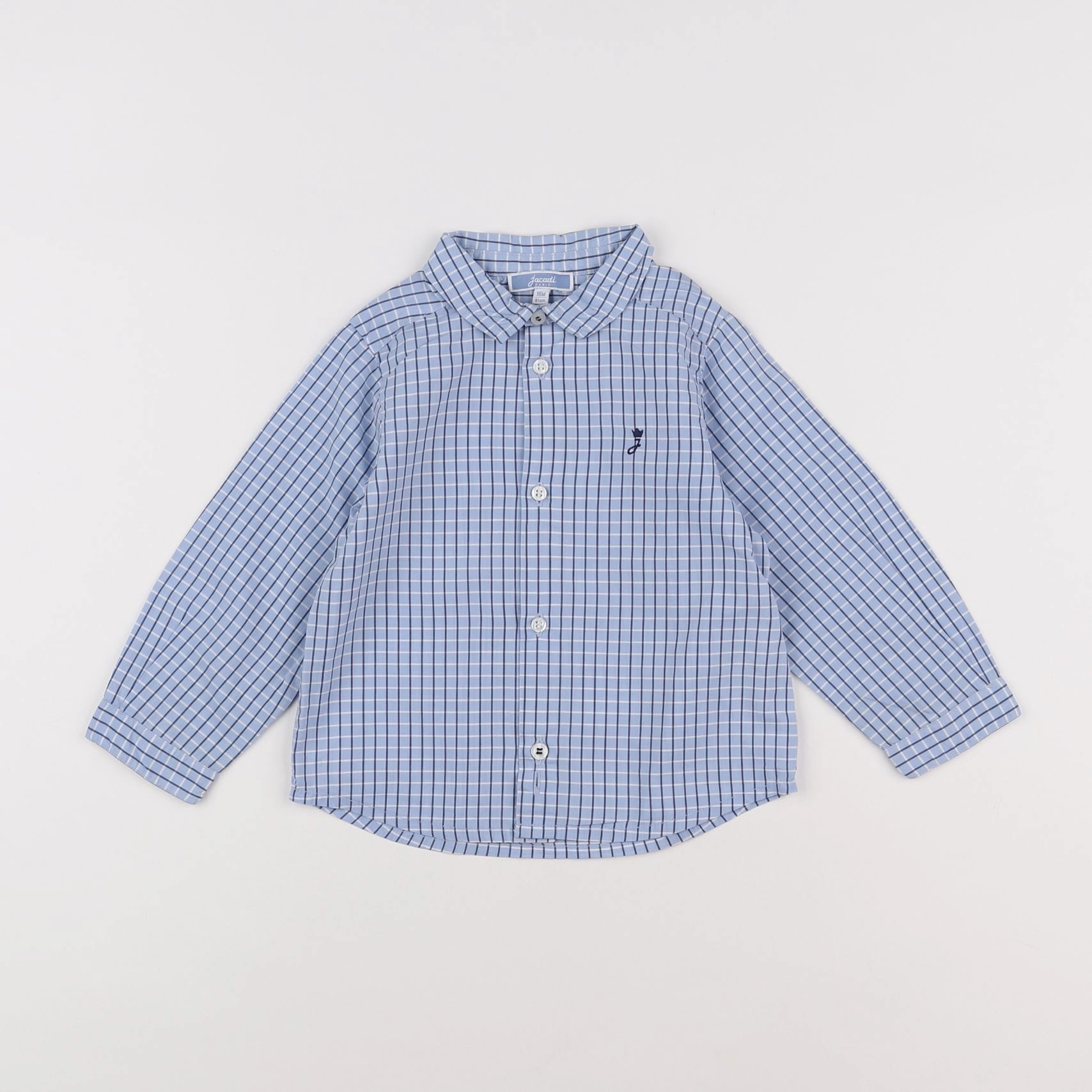 Jacadi - chemise bleu - 18 mois