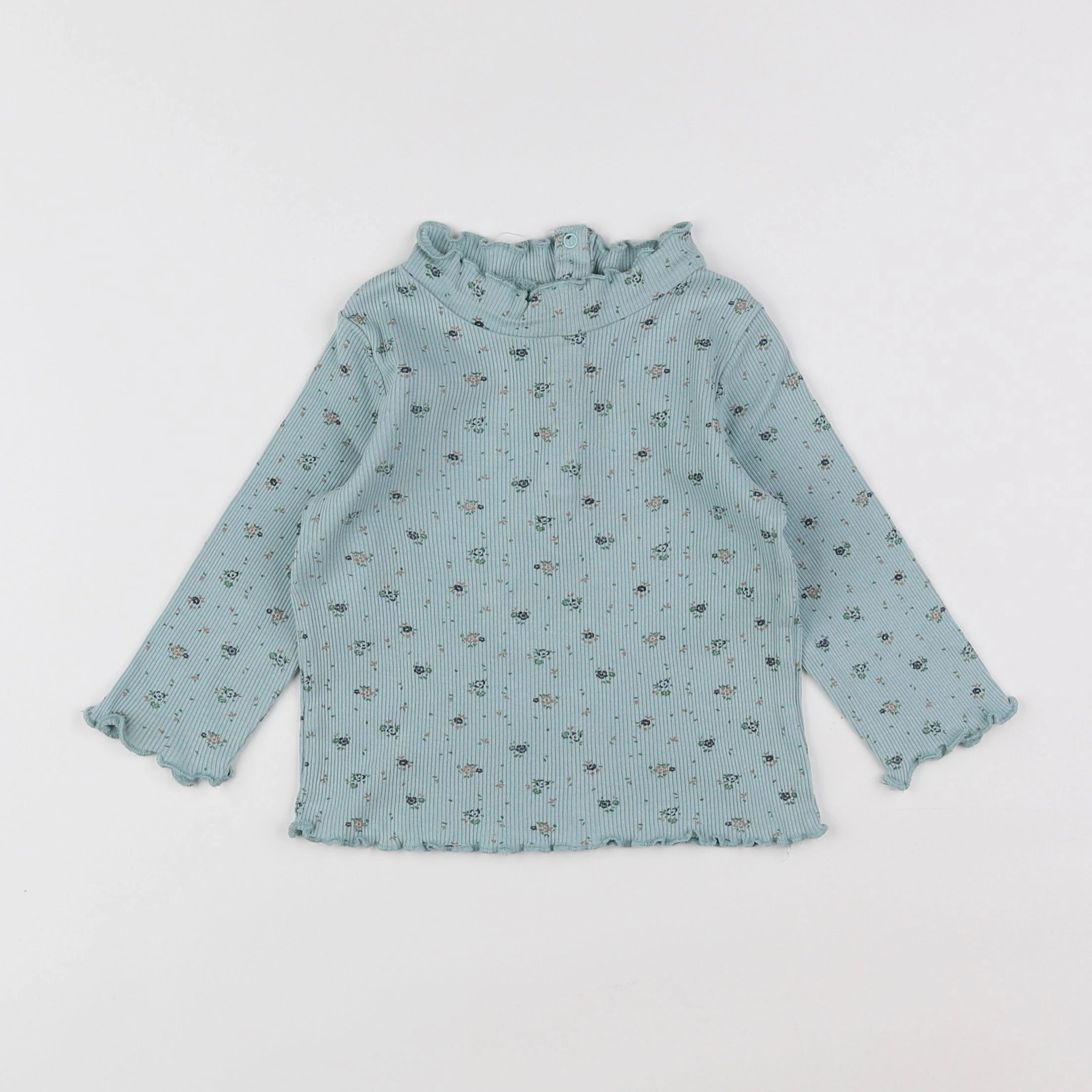 Boutchou - tee-shirt vert - 12 mois