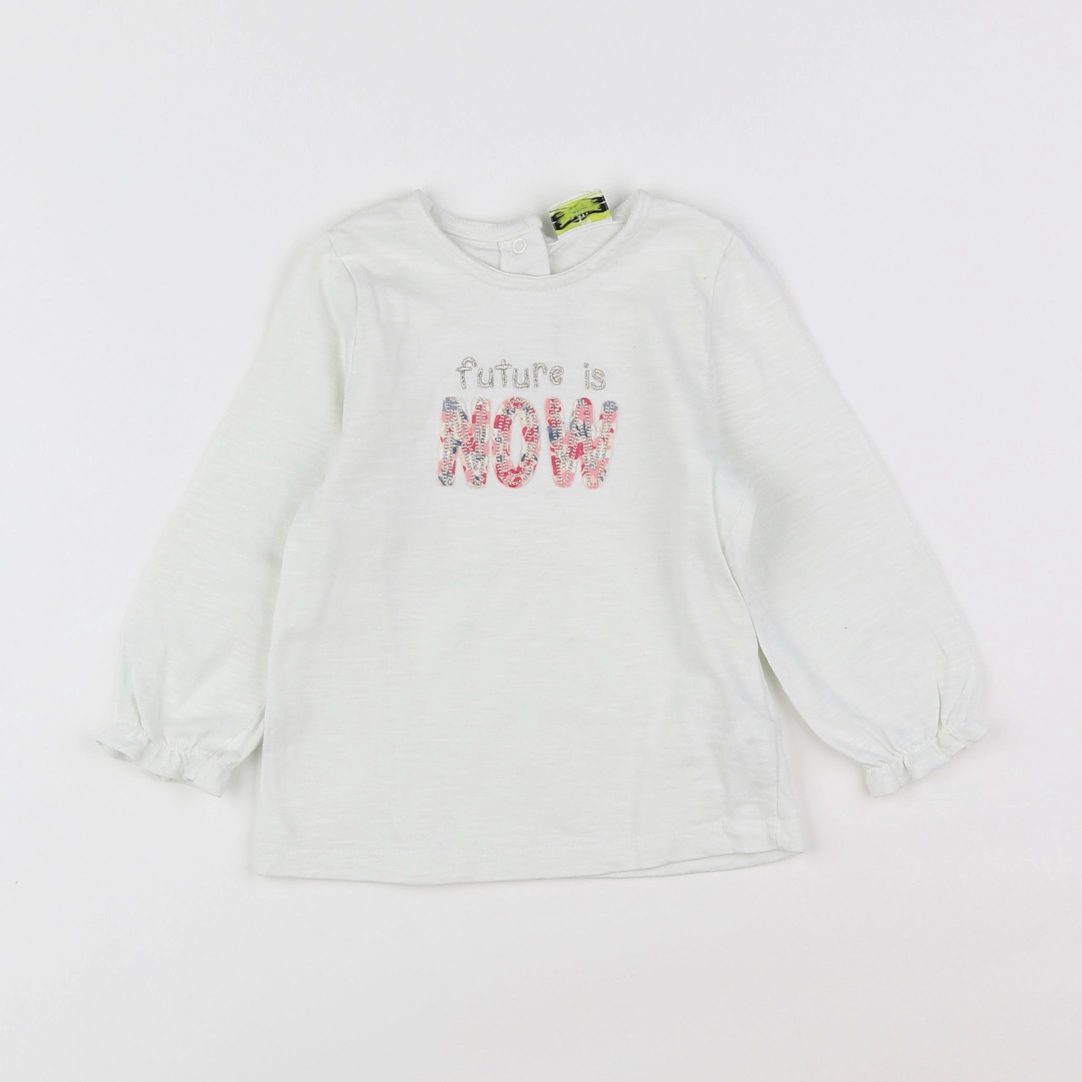 Tape à l'oeil - tee-shirt blanc - 18 mois