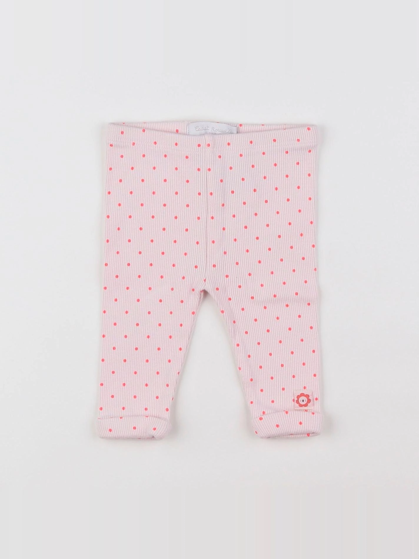 Cadet Rousselle - legging rose - 3 mois