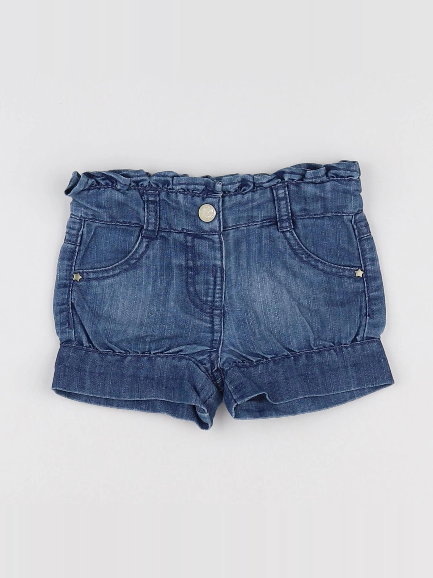 Tape à l'oeil - short bleu - 12 mois