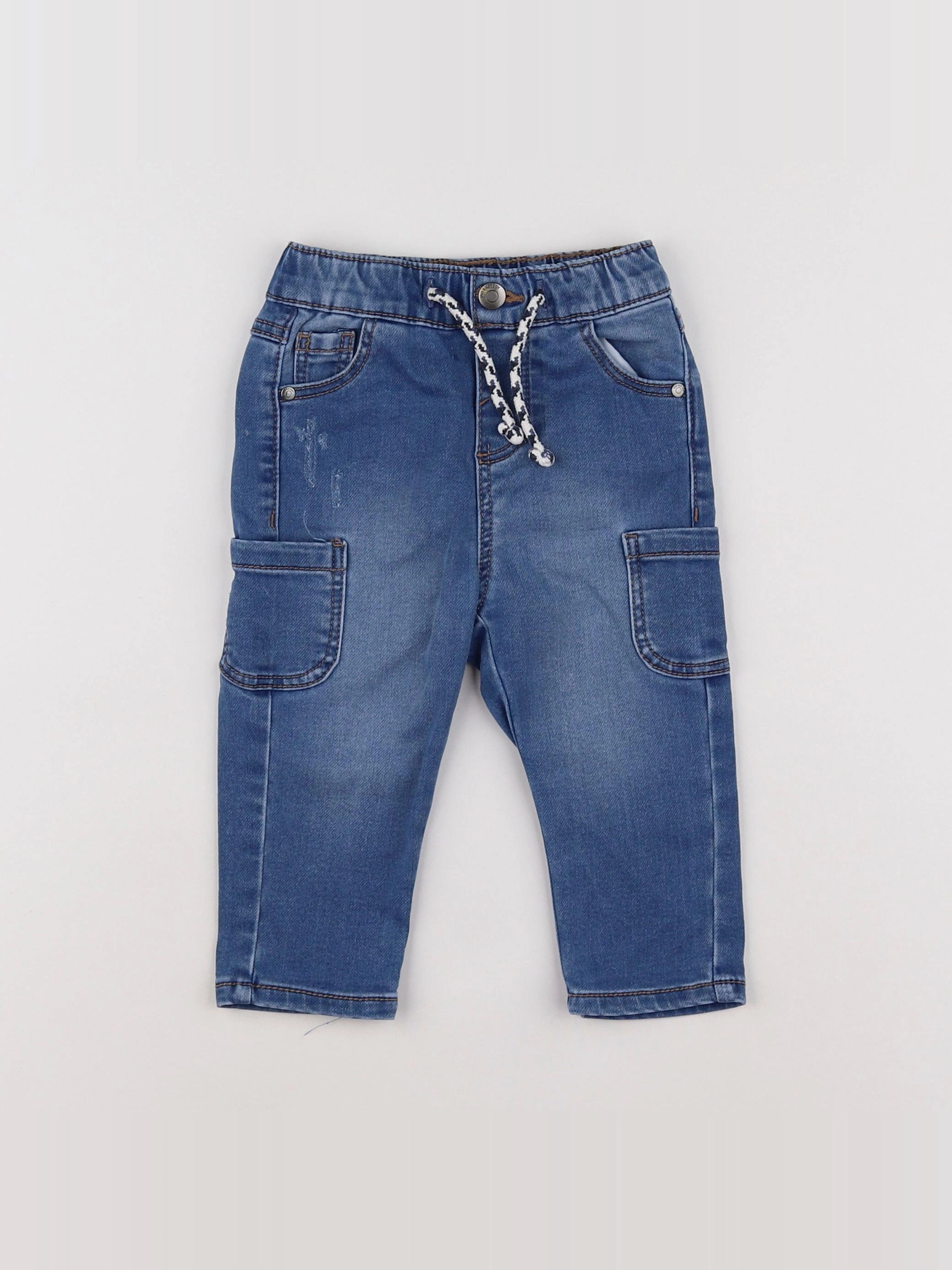 Tape à l'oeil - jean bleu - 9 mois