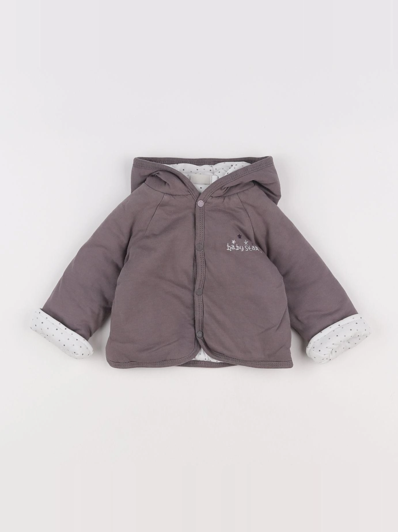 Natalys - sweat gris - 3 mois