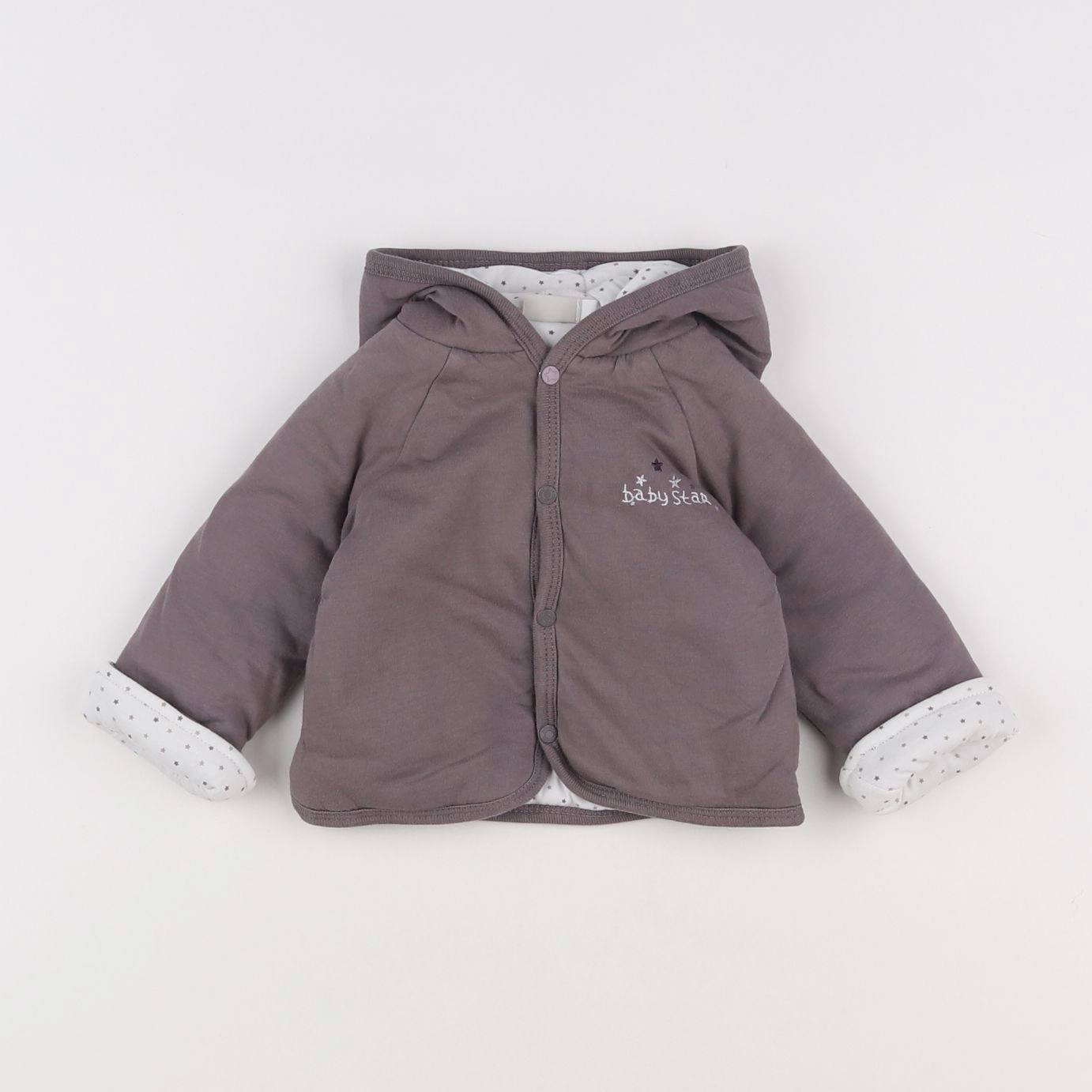 Natalys - sweat gris - 3 mois