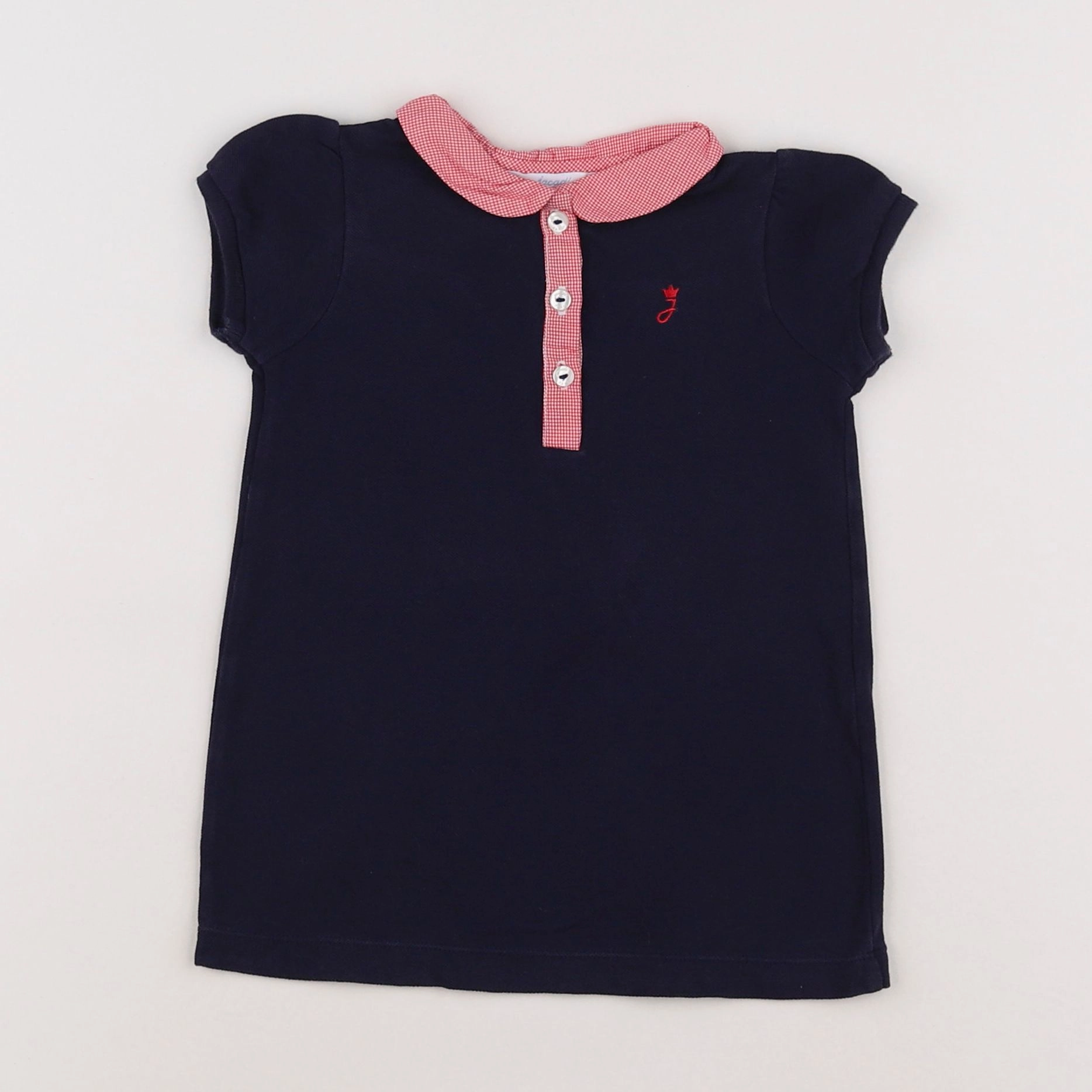 Jacadi - robe bleu - 12 mois