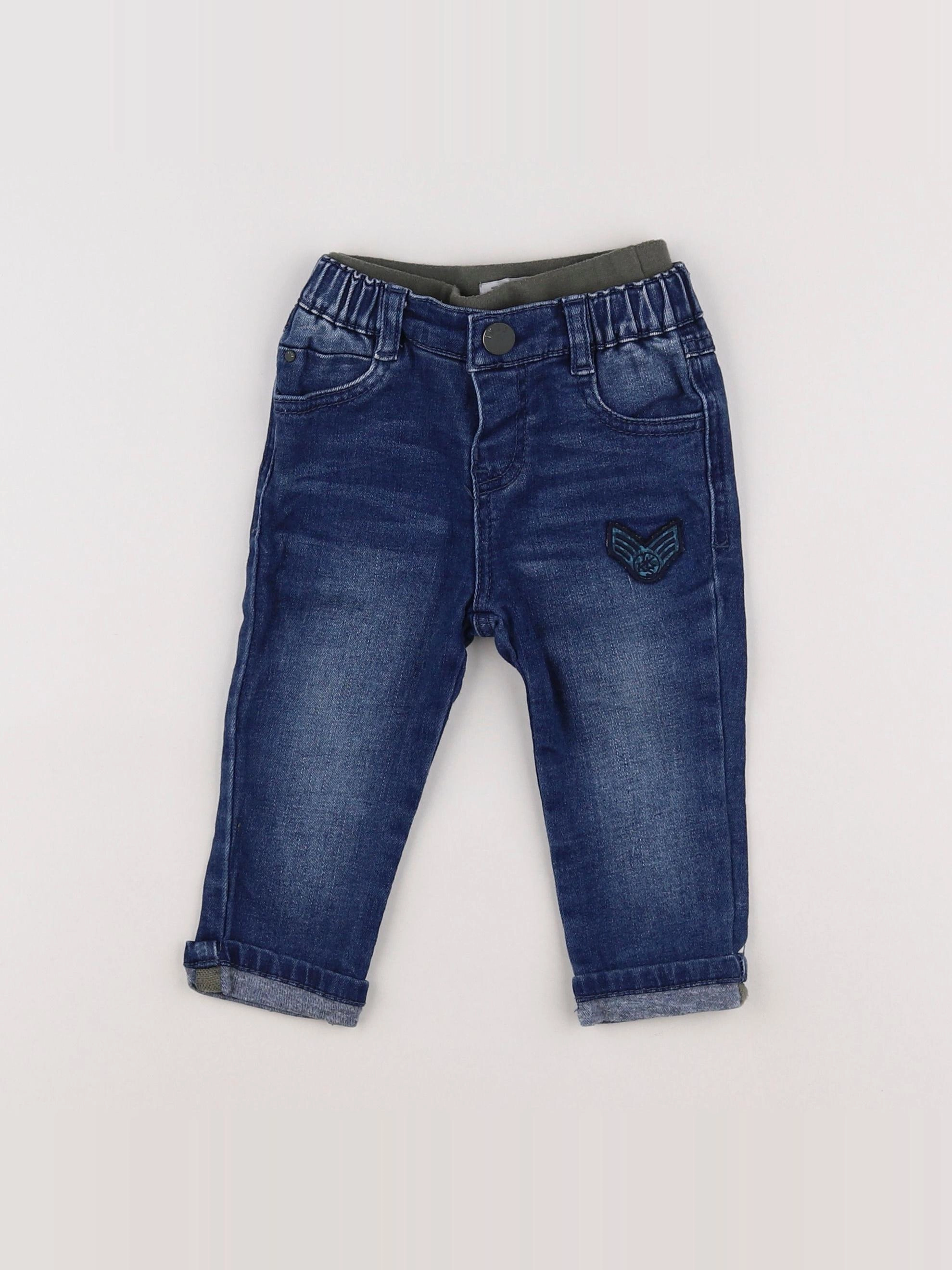 IKKS - jean bleu - 12 mois