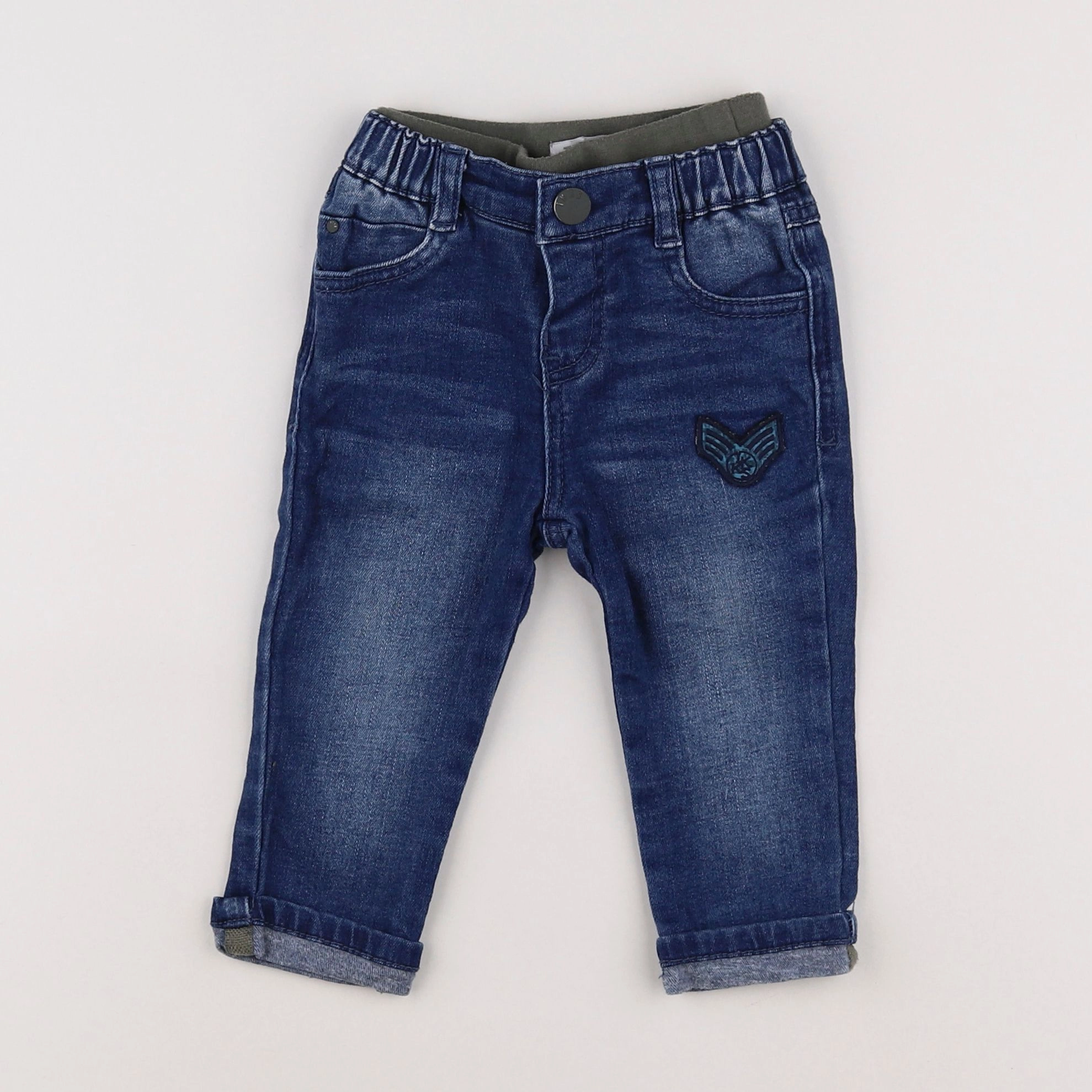 IKKS - jean bleu - 12 mois