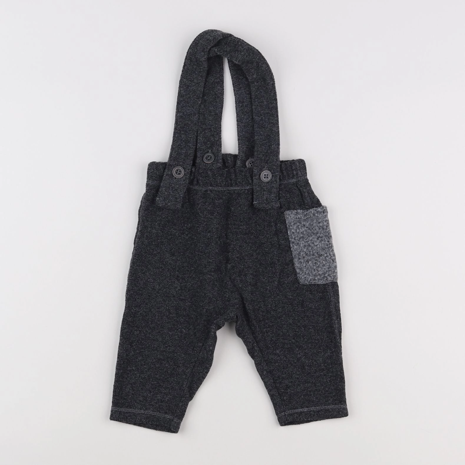 Zara - pantalon gris - 6/9 mois