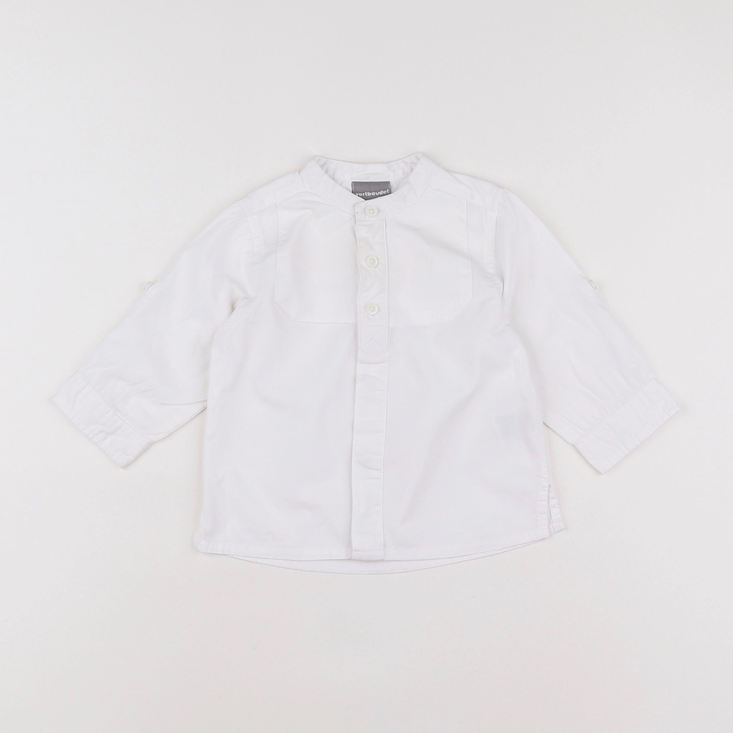 Vertbaudet - chemise blanc - 12 mois