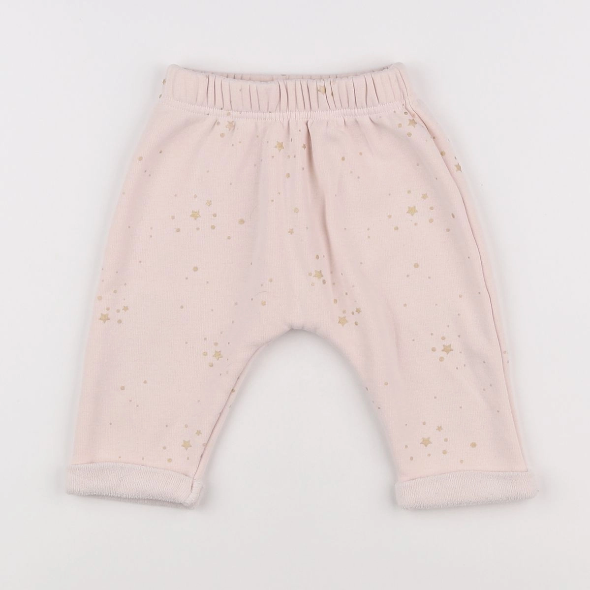 Vertbaudet - pantalon rose - 9 mois