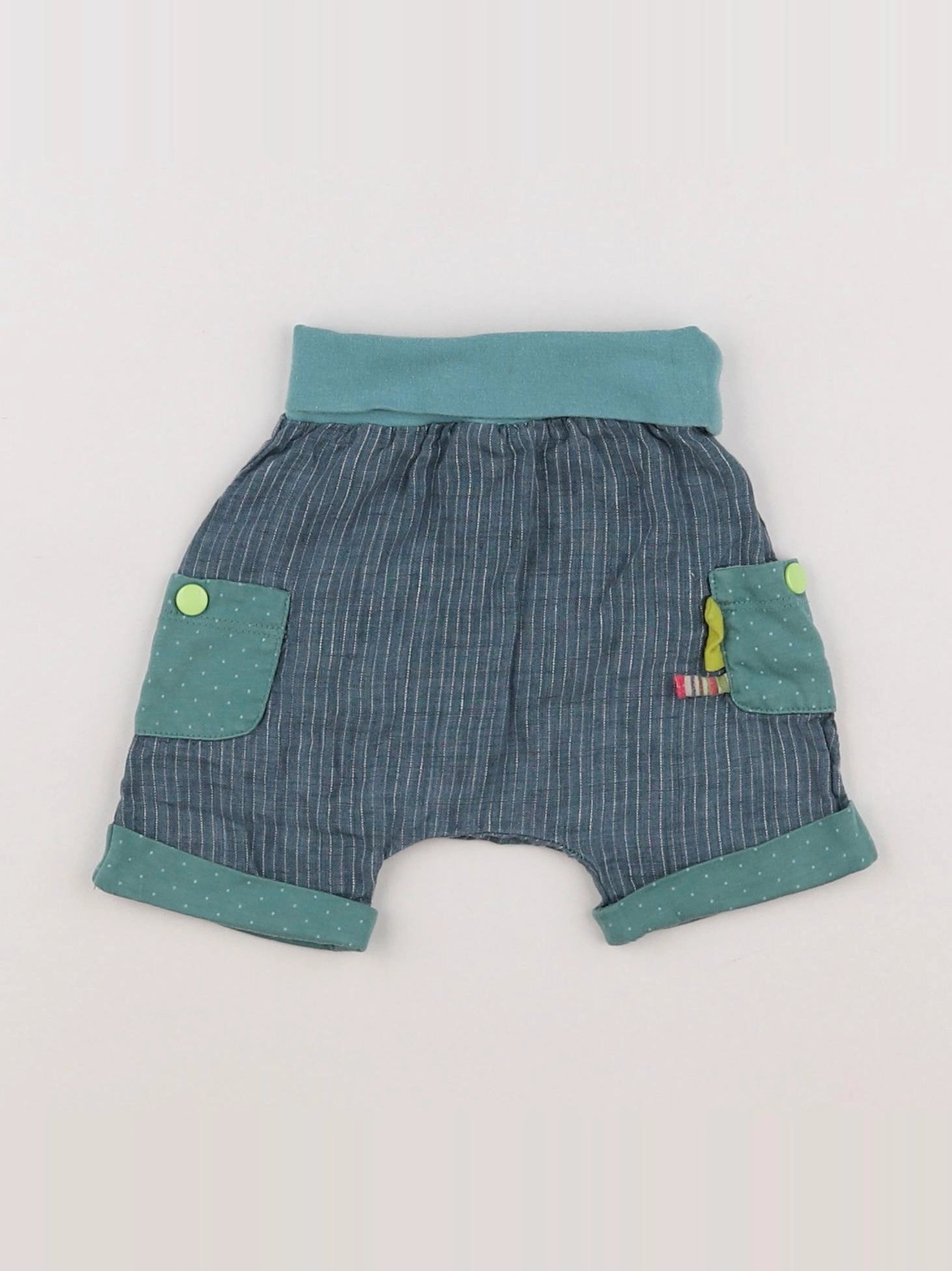 Moulin Roty - short bleu - 3 mois
