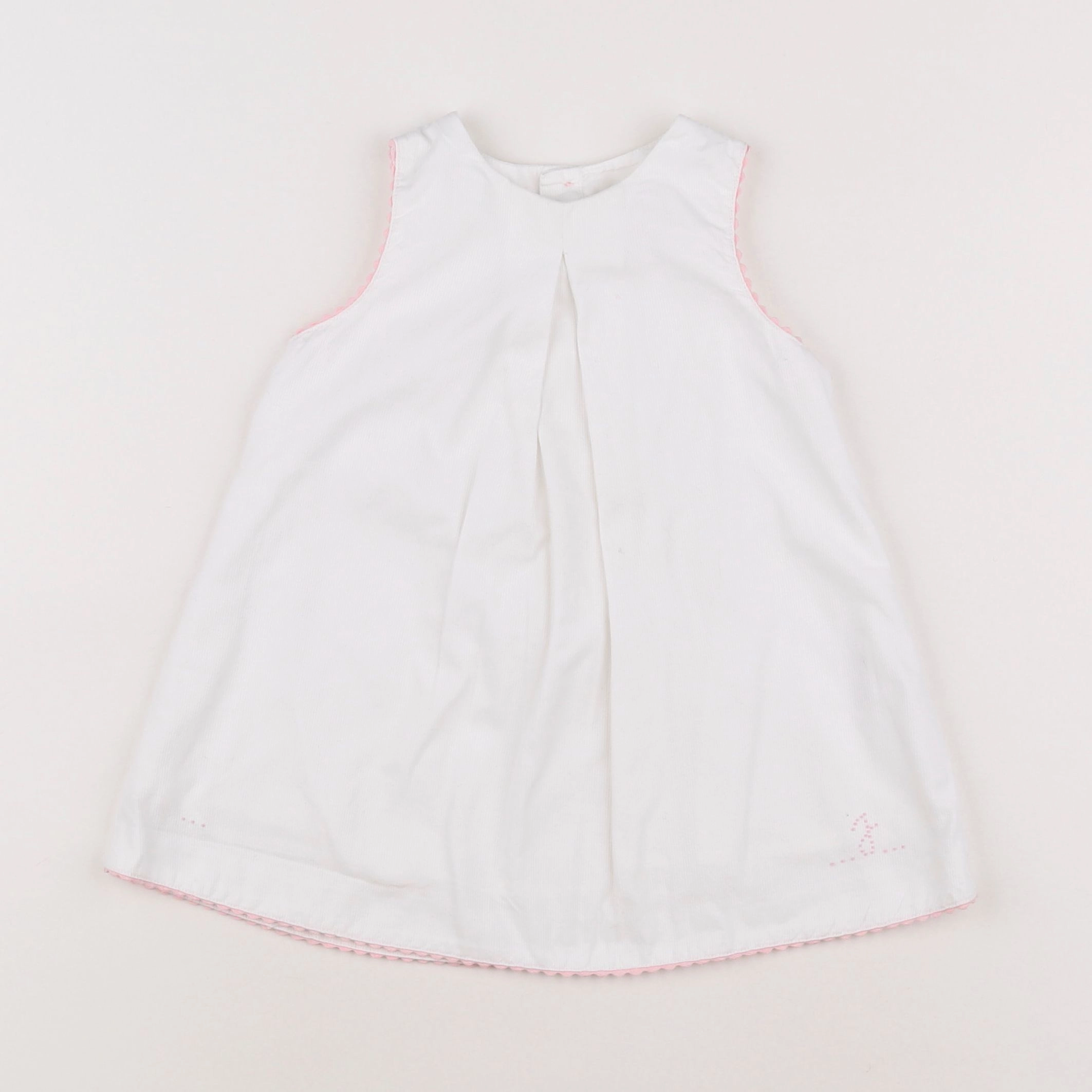 Jacadi - robe blanc - 12 mois