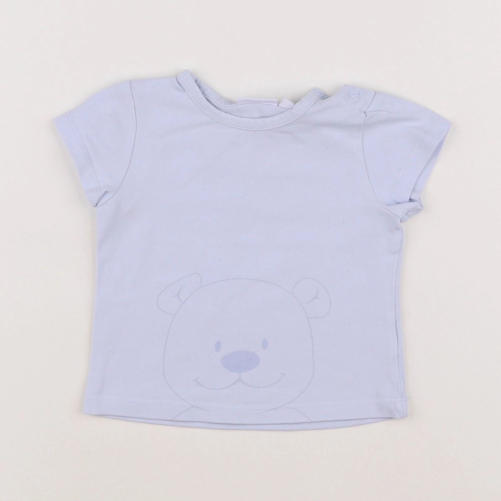 Noukie's - tee-shirt bleu - 6 mois