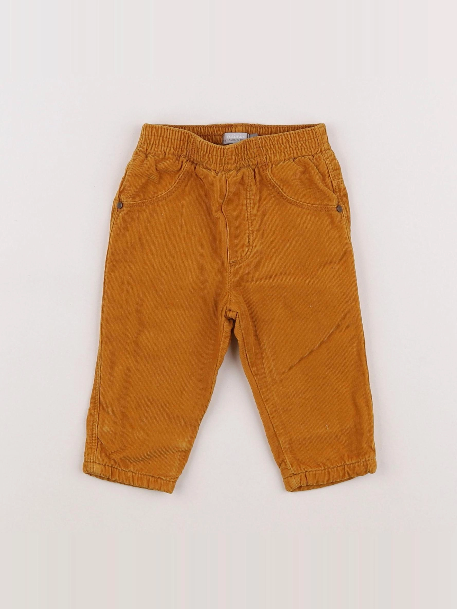 Catimini - pantalon jaune - 6 mois