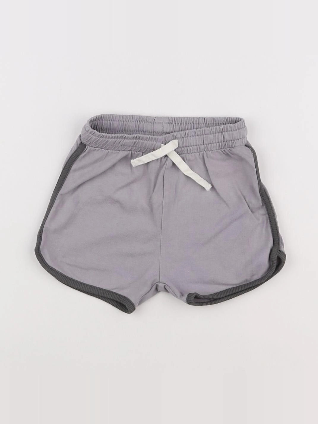 H&M - short gris - 9/12 mois