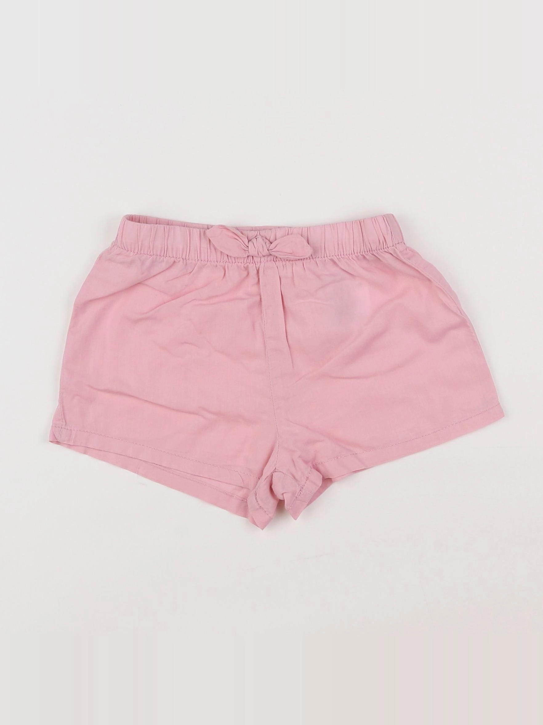 H&M - short rose - 9/12 mois