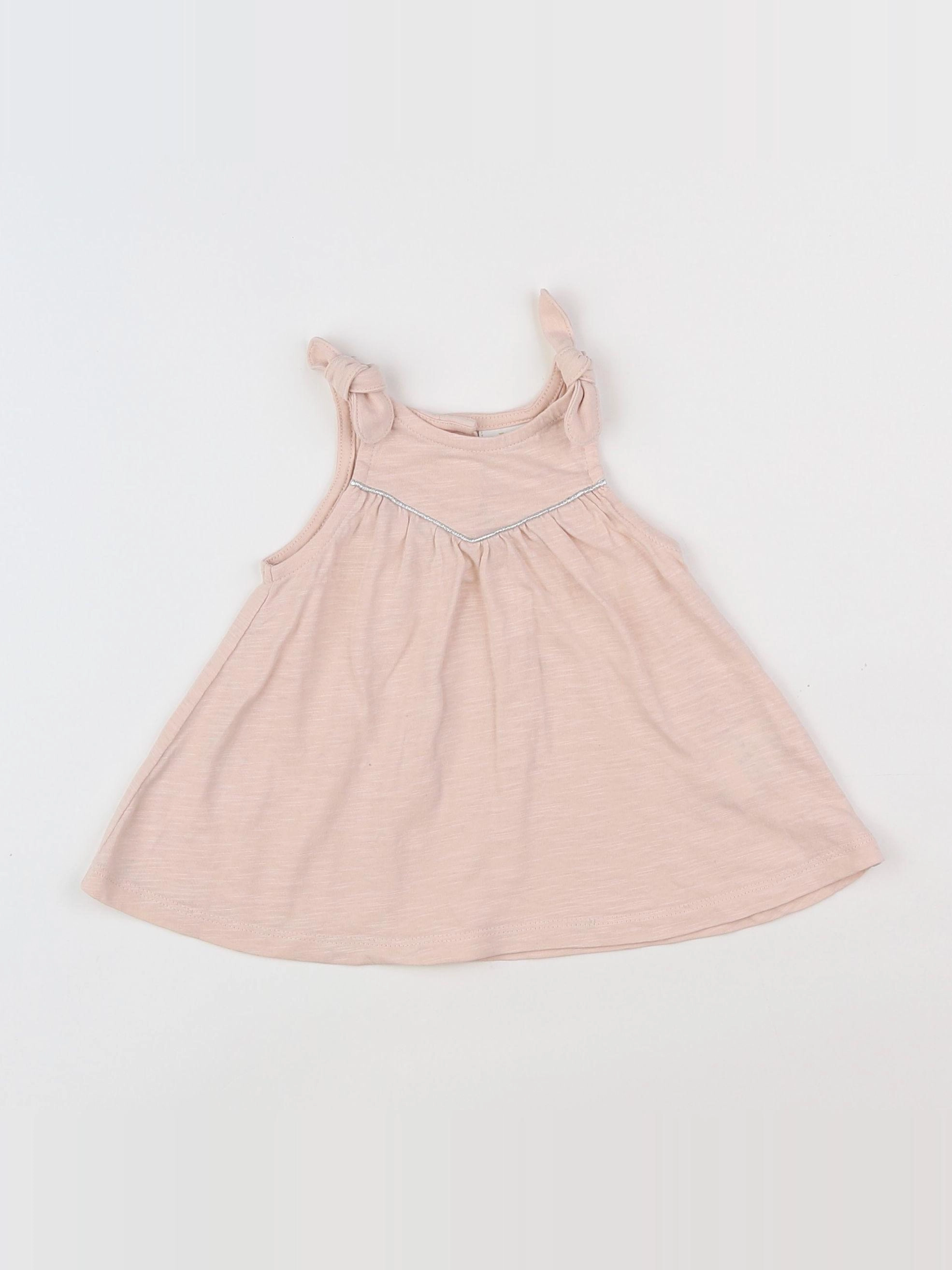 Tape à l'oeil - robe rose - 3 mois