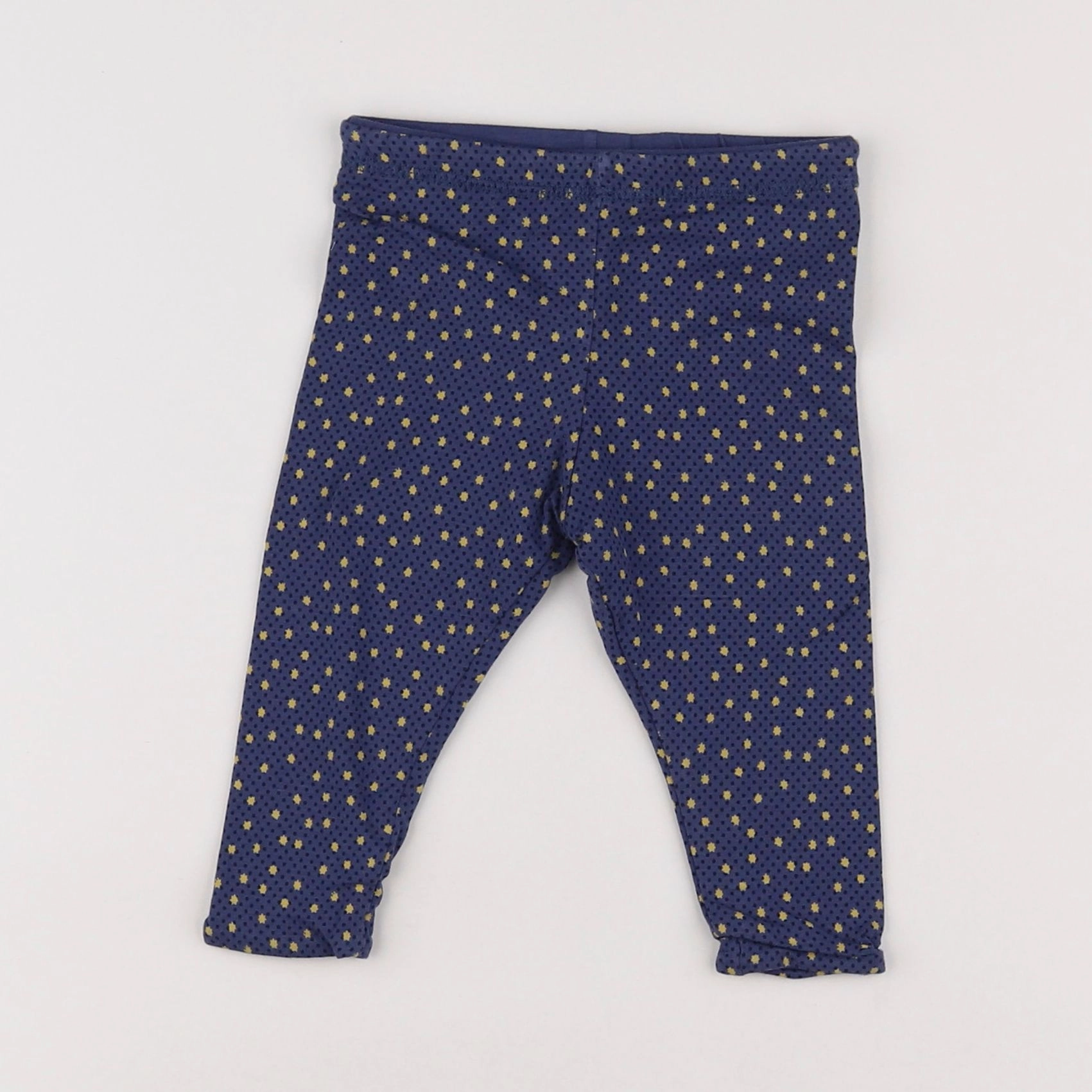 Catimini - legging bleu, jaune - 6 mois