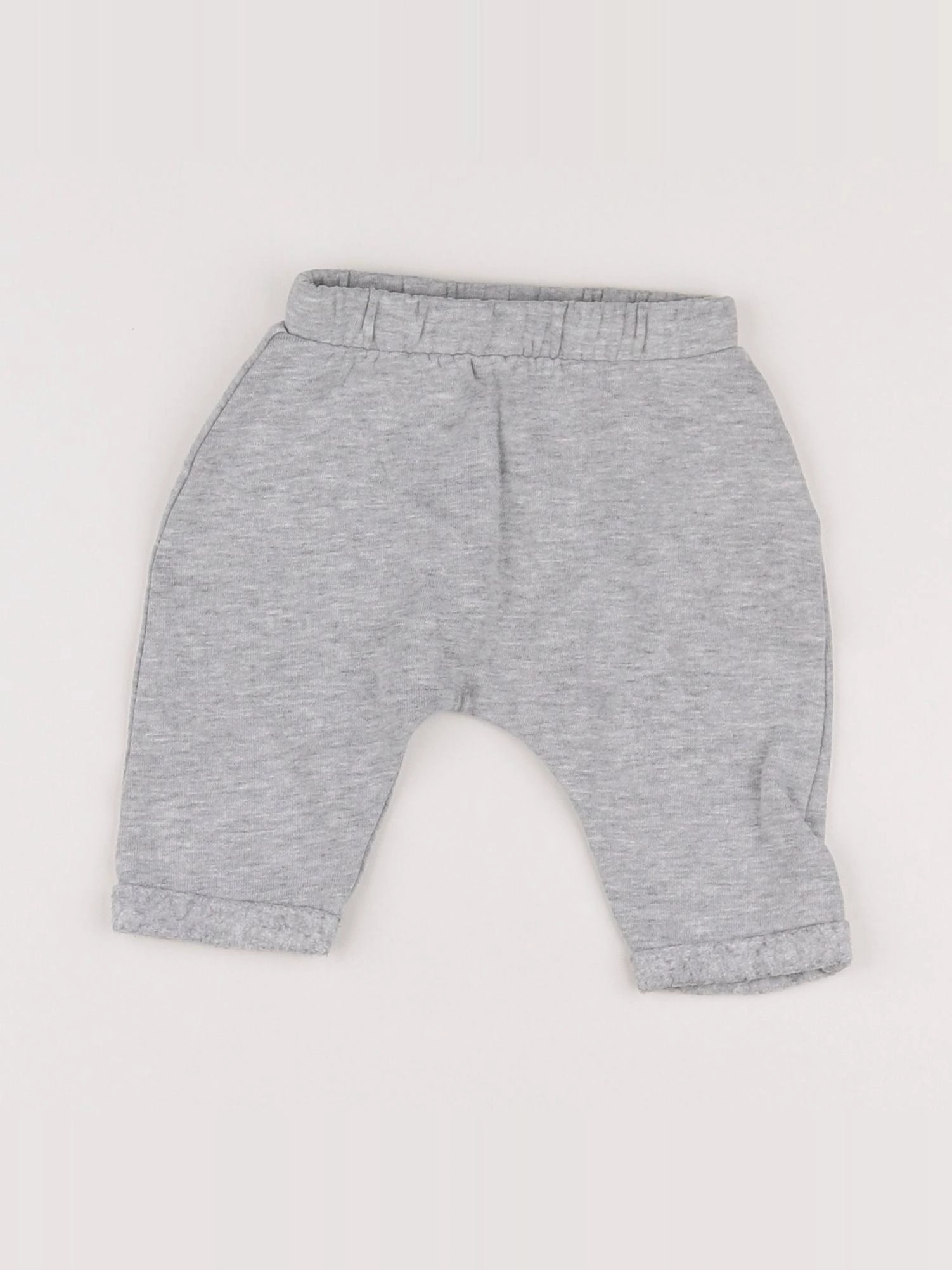 Vertbaudet - sarouel gris - 1 mois