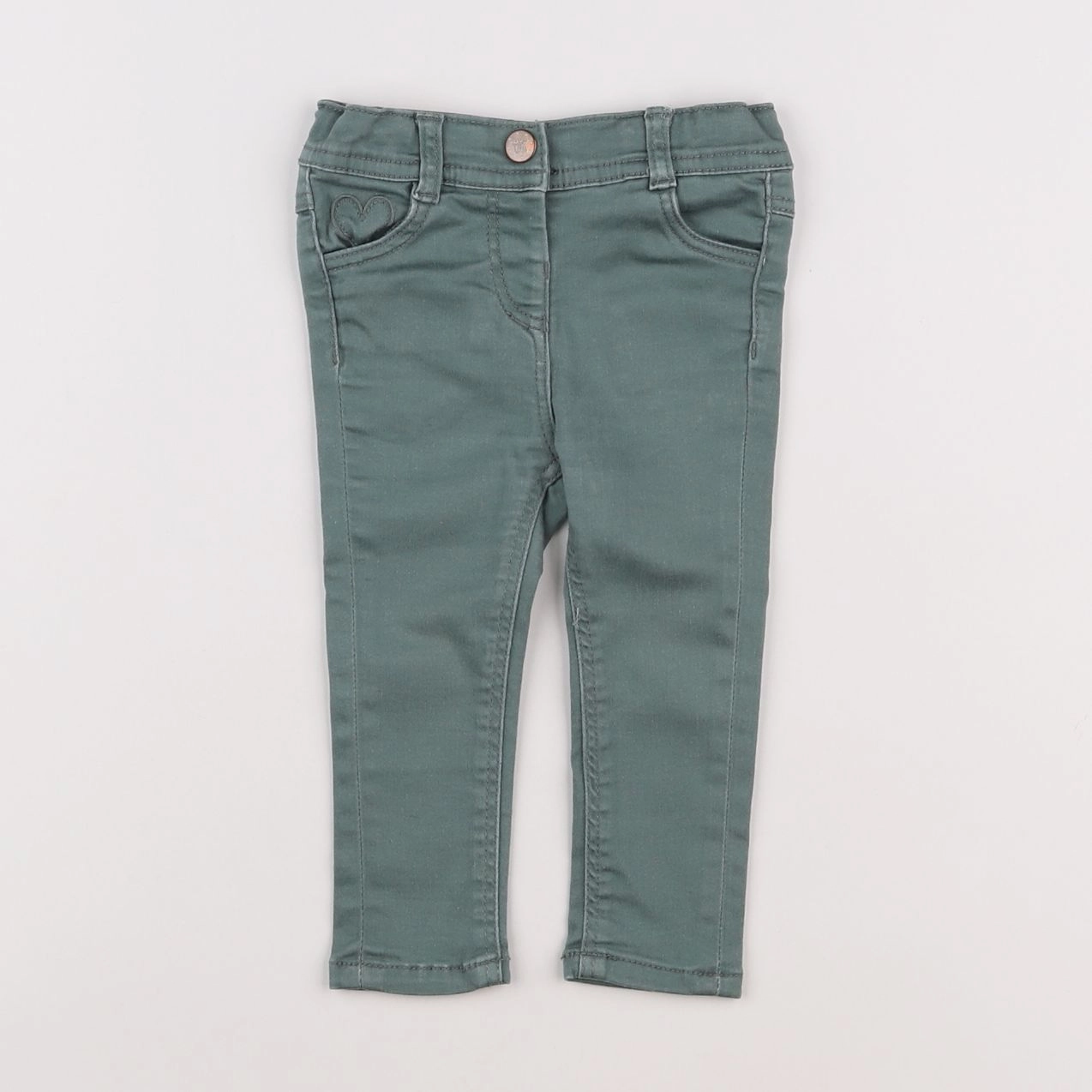 Tape à l'oeil - pantalon vert - 9 mois