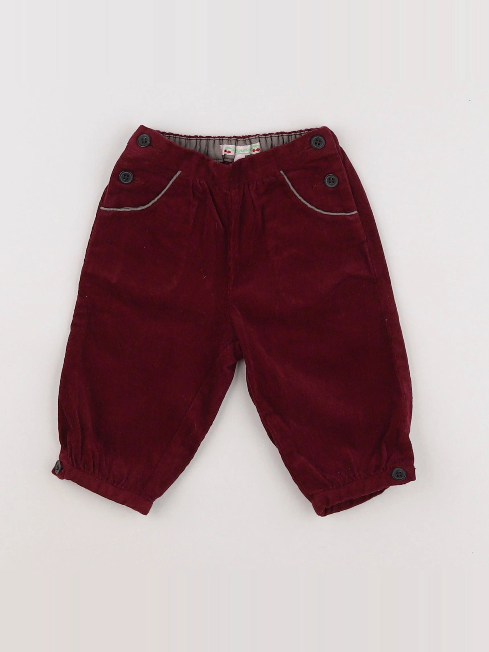 Bonpoint - sarouel rouge - 3 mois