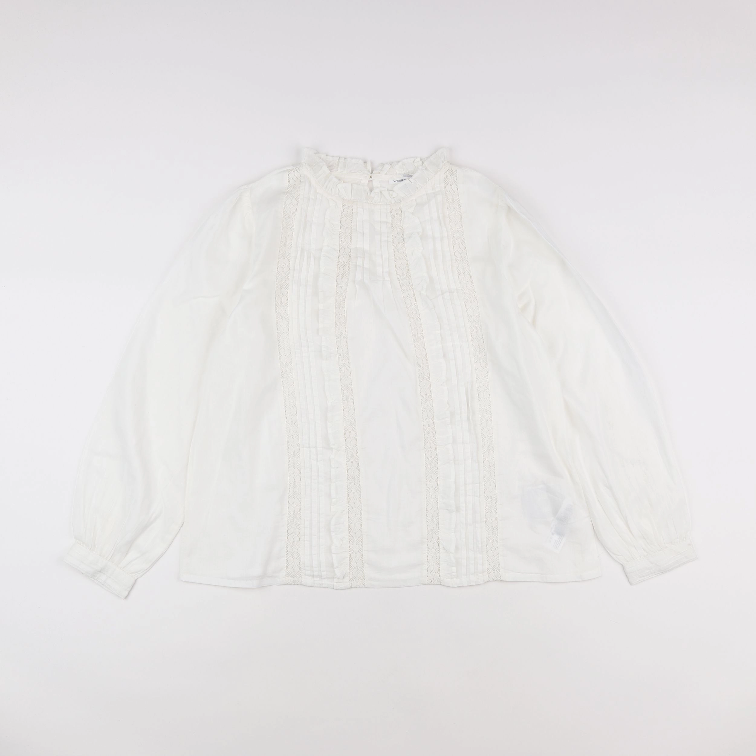 Monoprix - blouse blanc - 12 ans