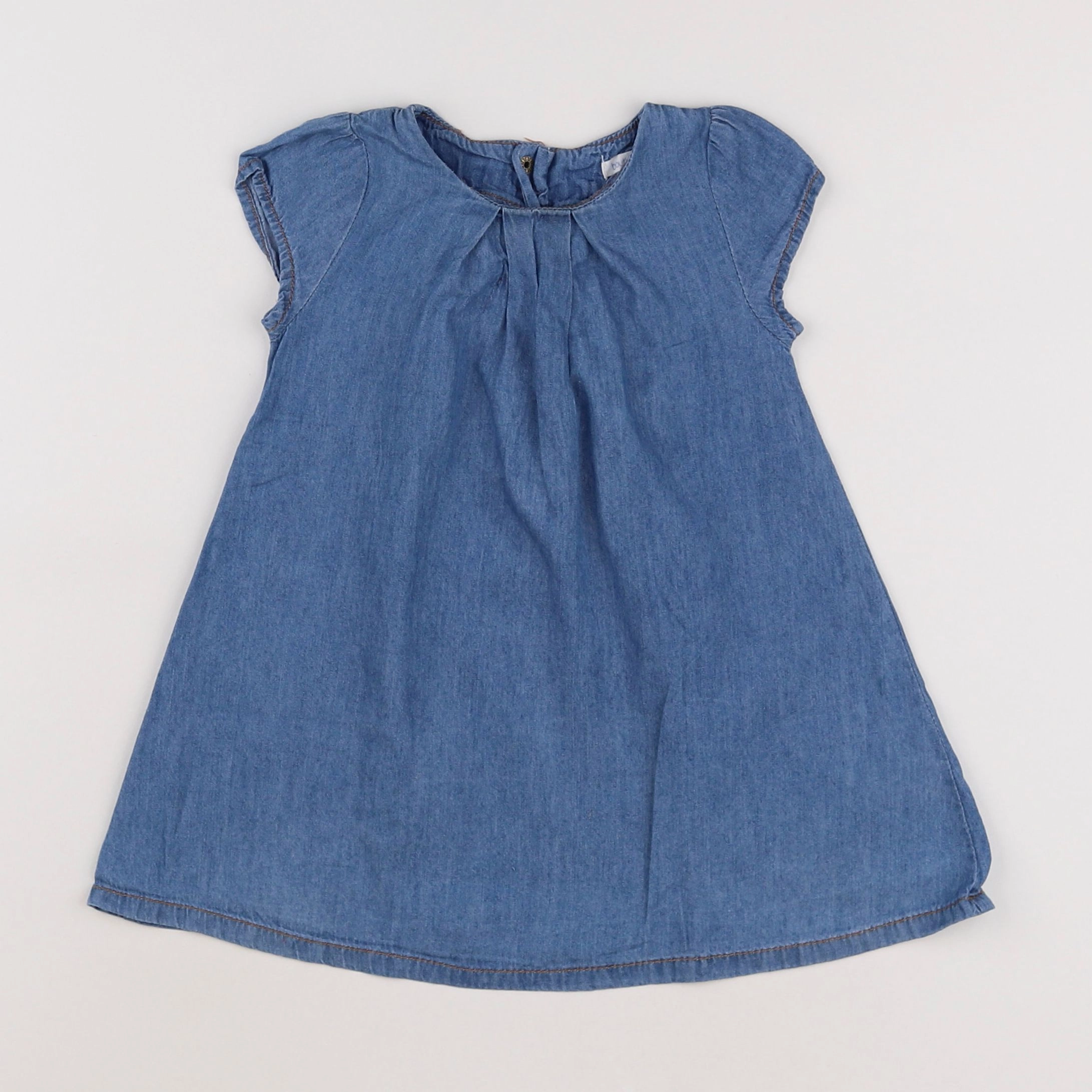 Boutchou - robe bleu - 12 mois