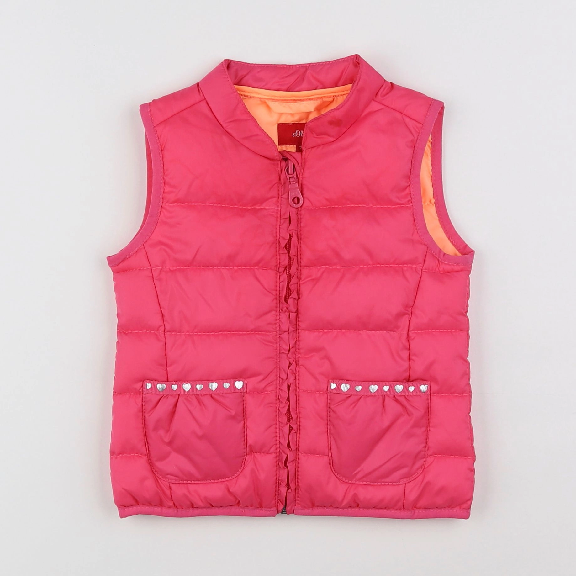 s.Oliver - doudoune rose - 9 mois