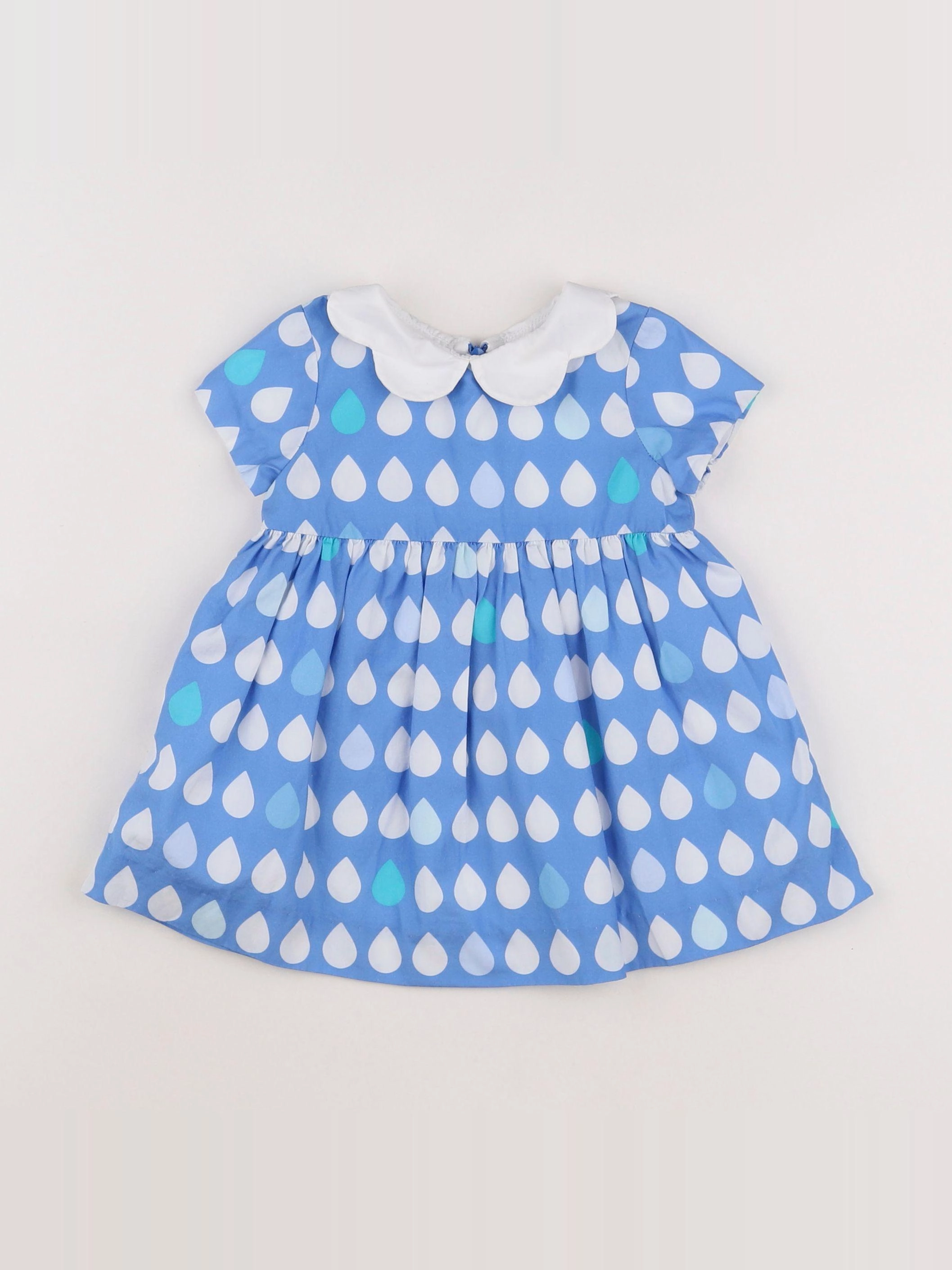 Jacadi - robe bleu - 6 mois