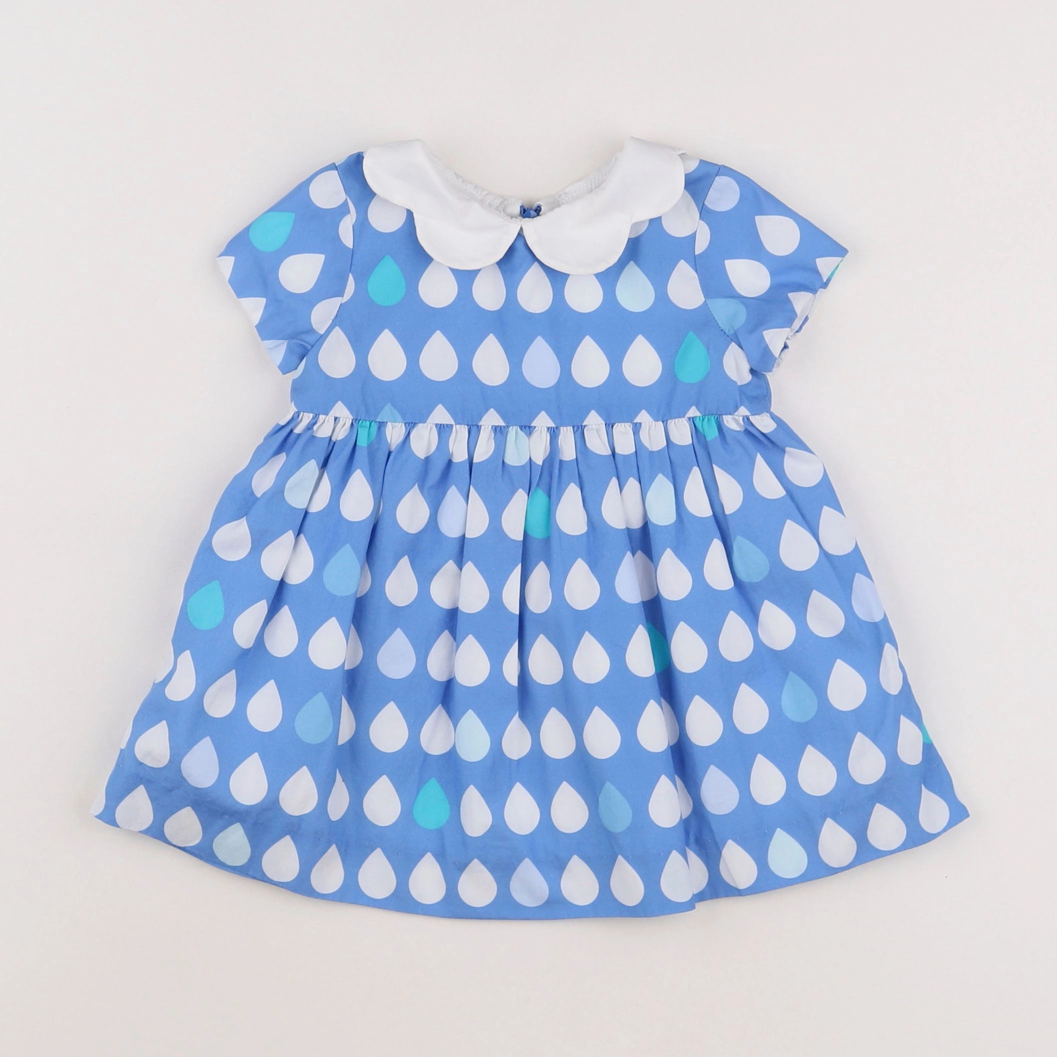 Jacadi - robe bleu - 6 mois