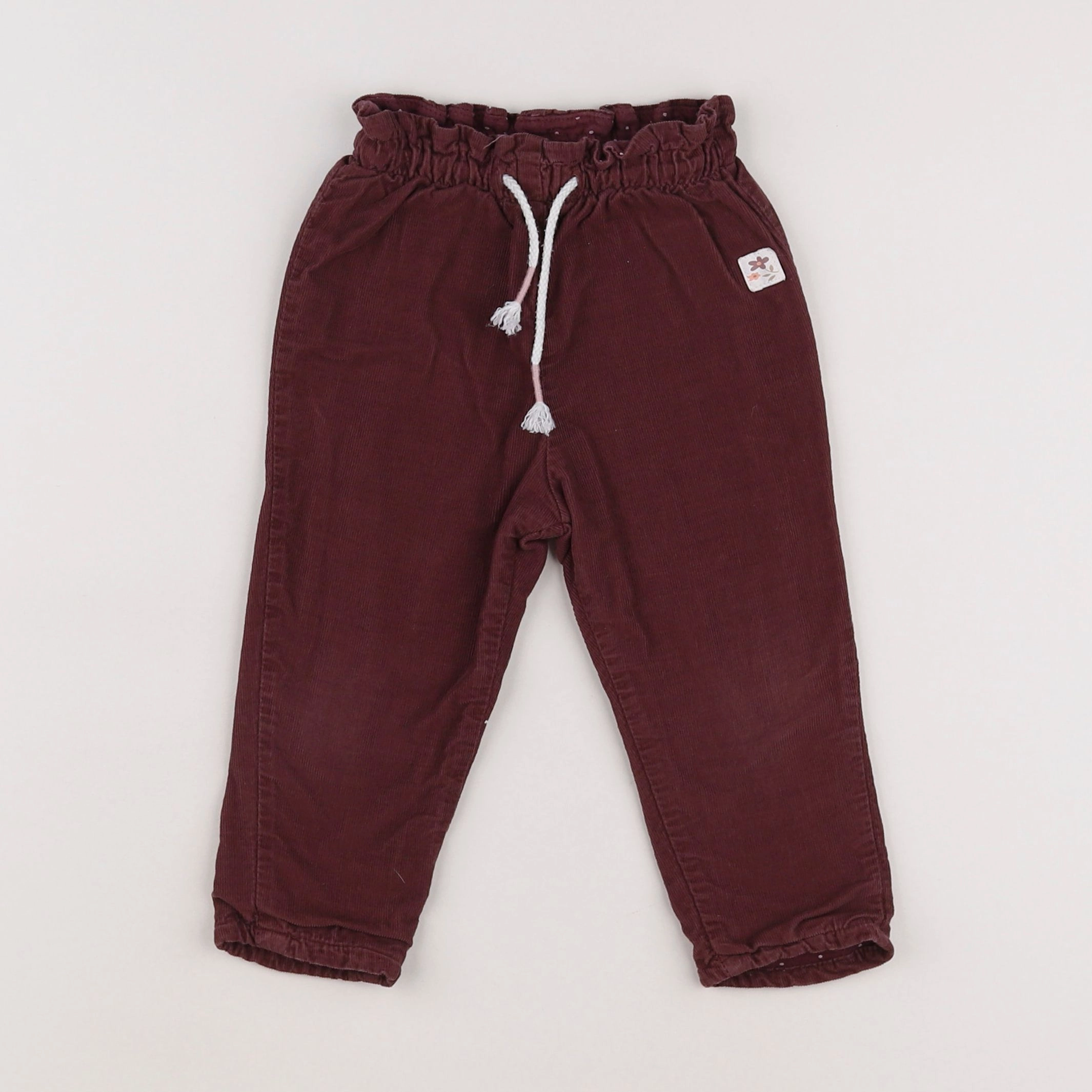 H&M - pantalon violet - 12 mois