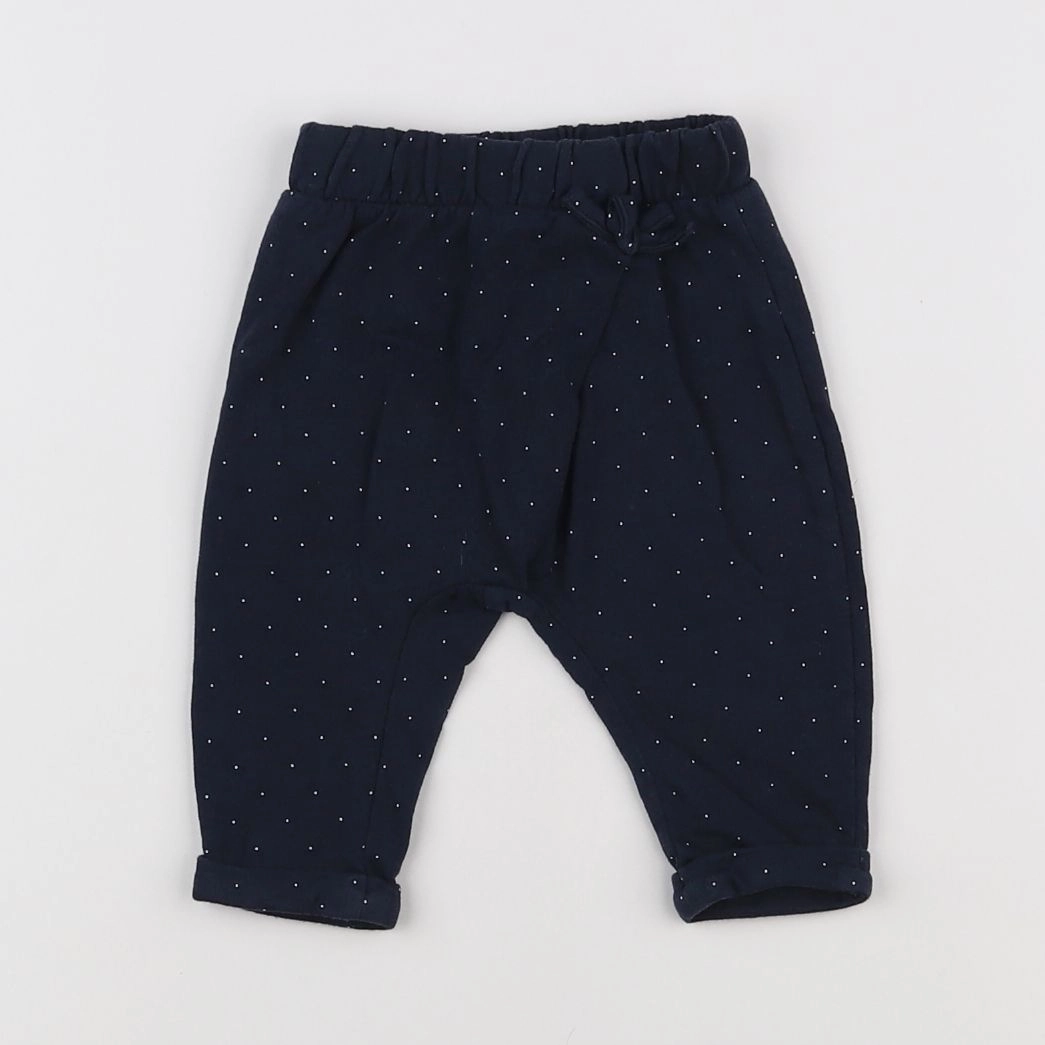 Vertbaudet - jogging bleu - 3 mois