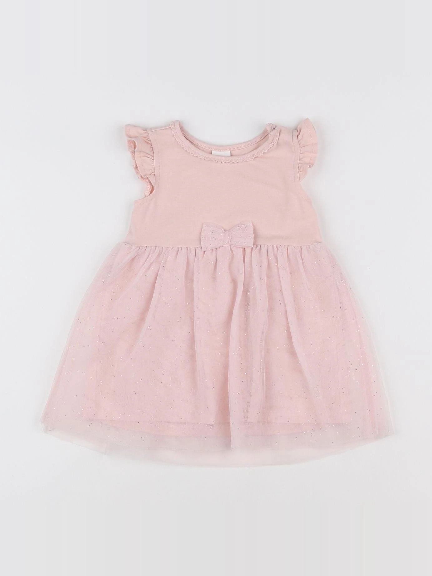 H&M - robe rose - 6 mois