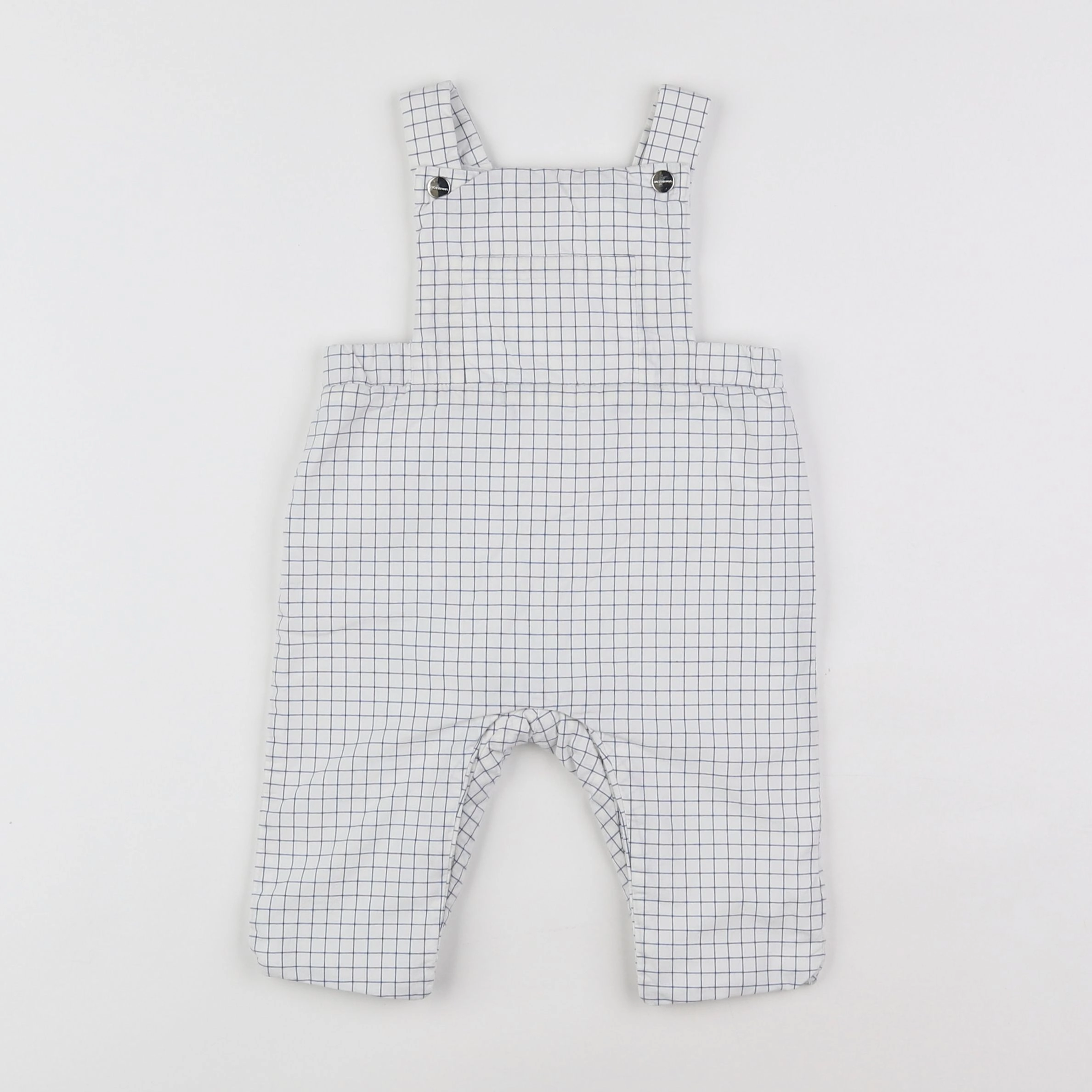 Jacadi - salopette blanc, bleu - 6 mois