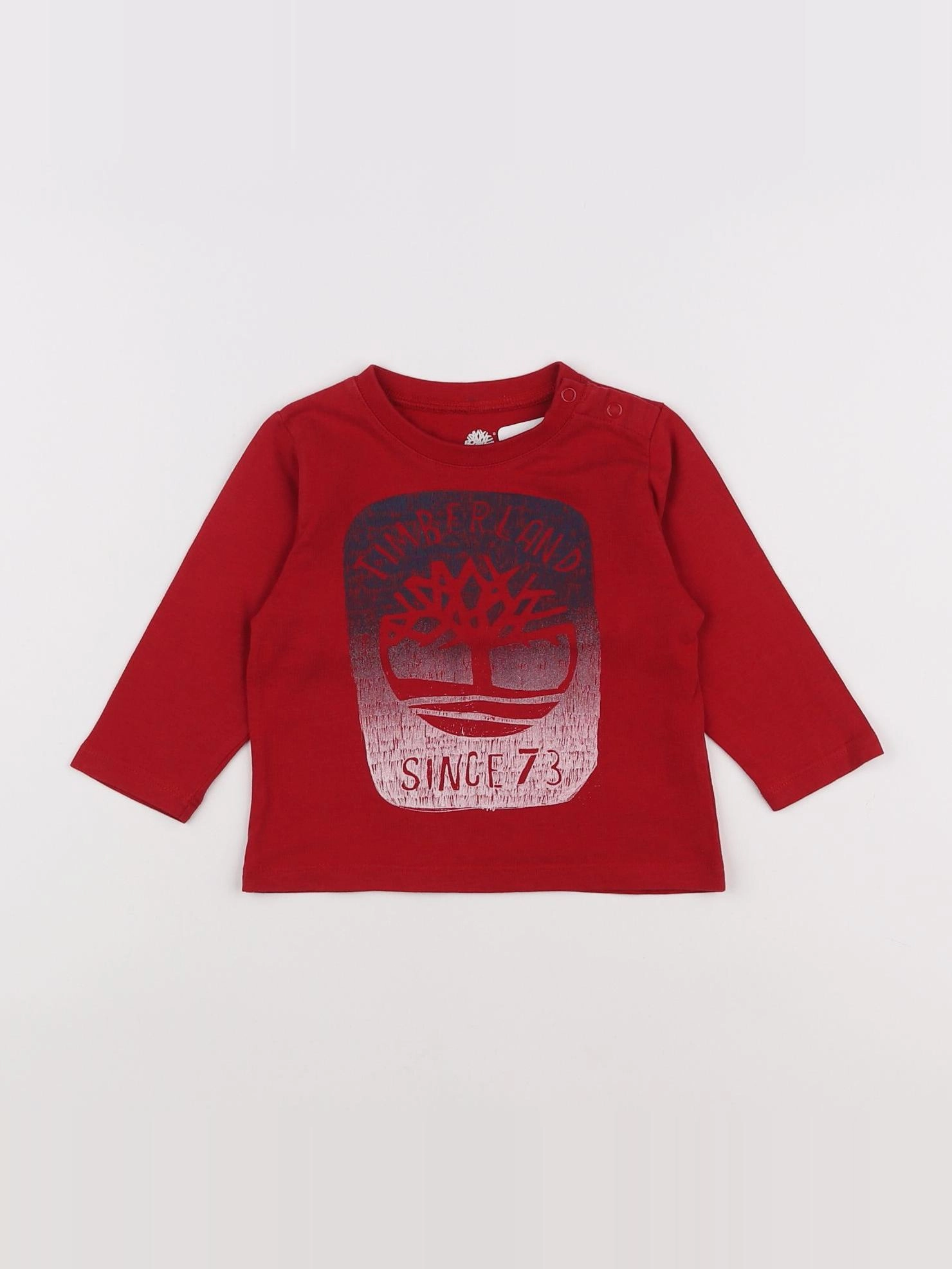 Timberland - tee-shirt rouge - 12 mois
