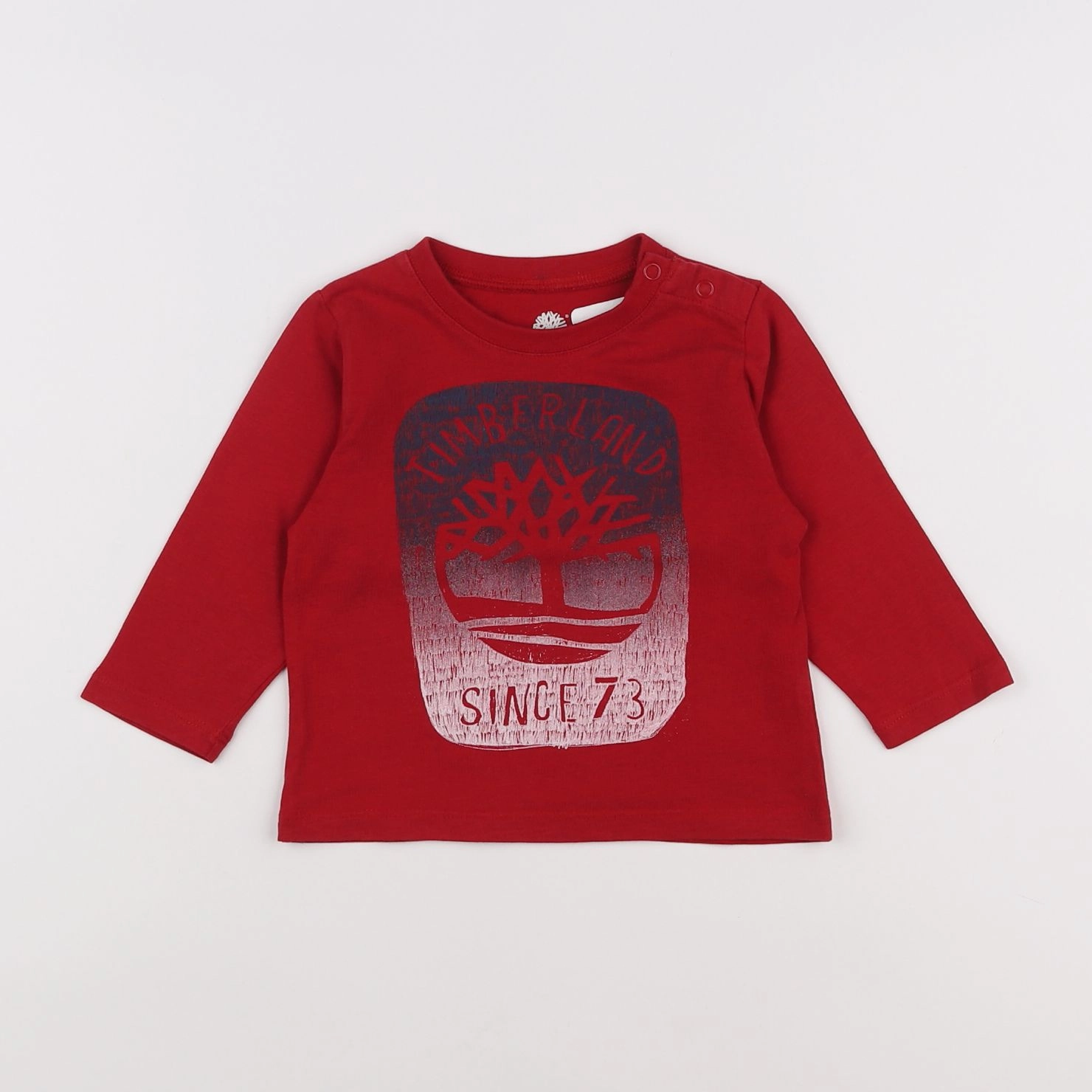 Timberland - tee-shirt rouge - 12 mois
