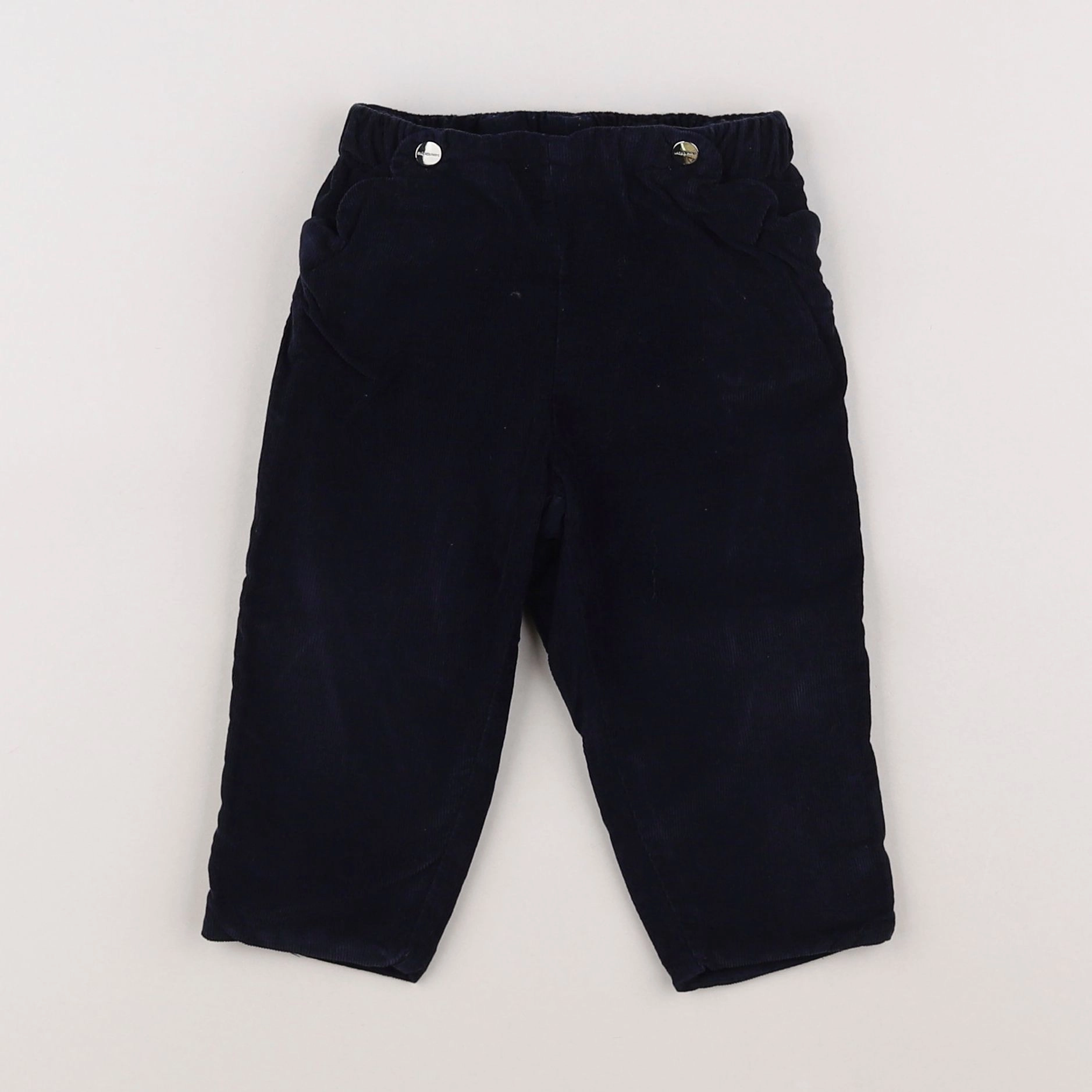Jacadi - pantalon bleu - 12 mois