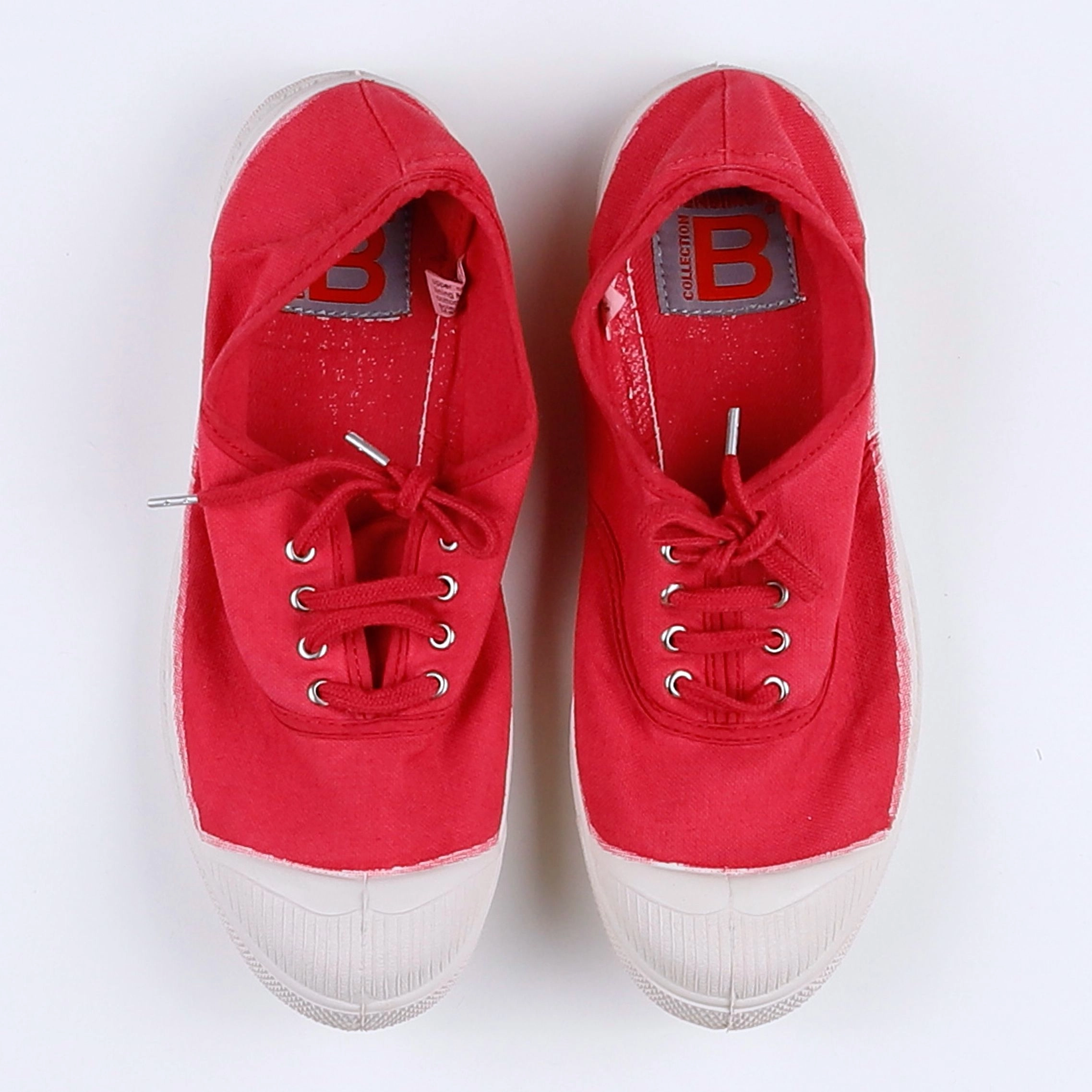 Bensimon - tennis à lacets rose BLUSH - pointure 35