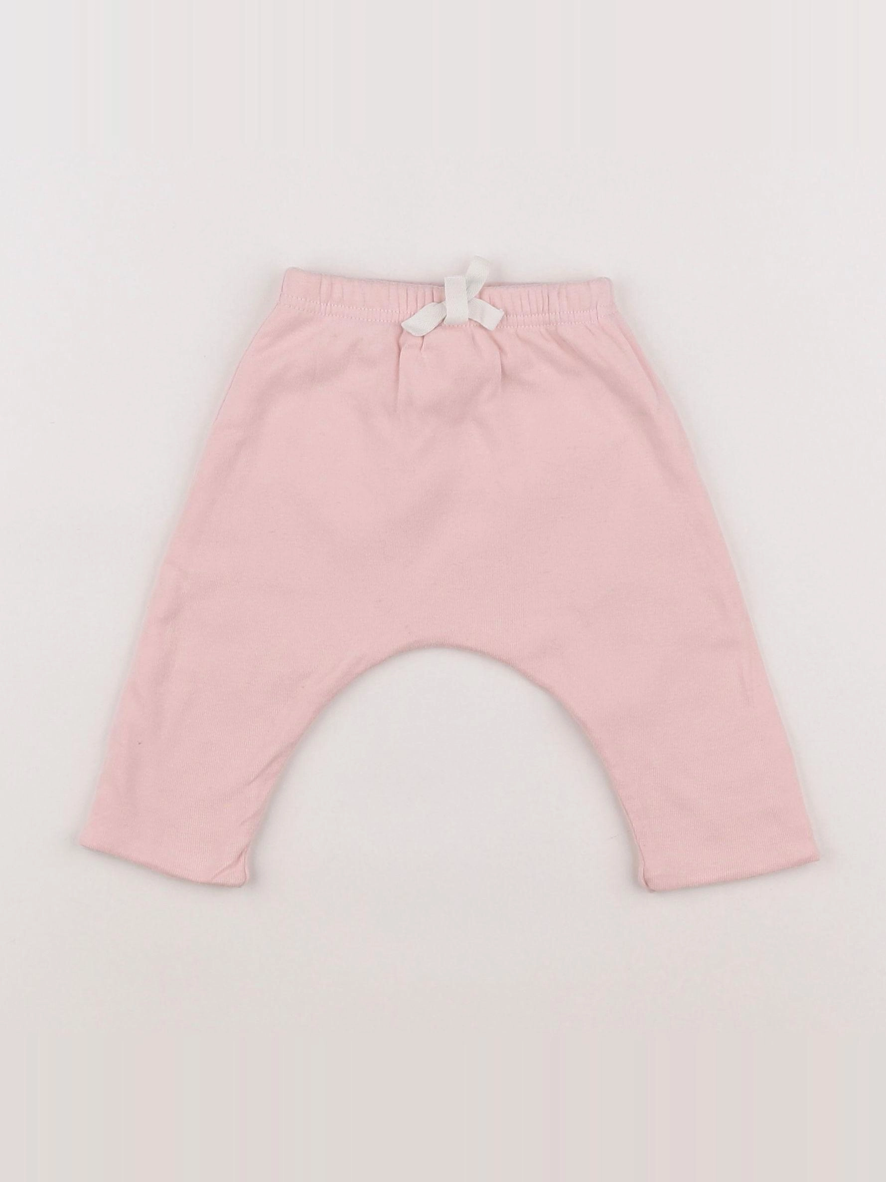 Petit Bateau - jogging rose - 1 mois