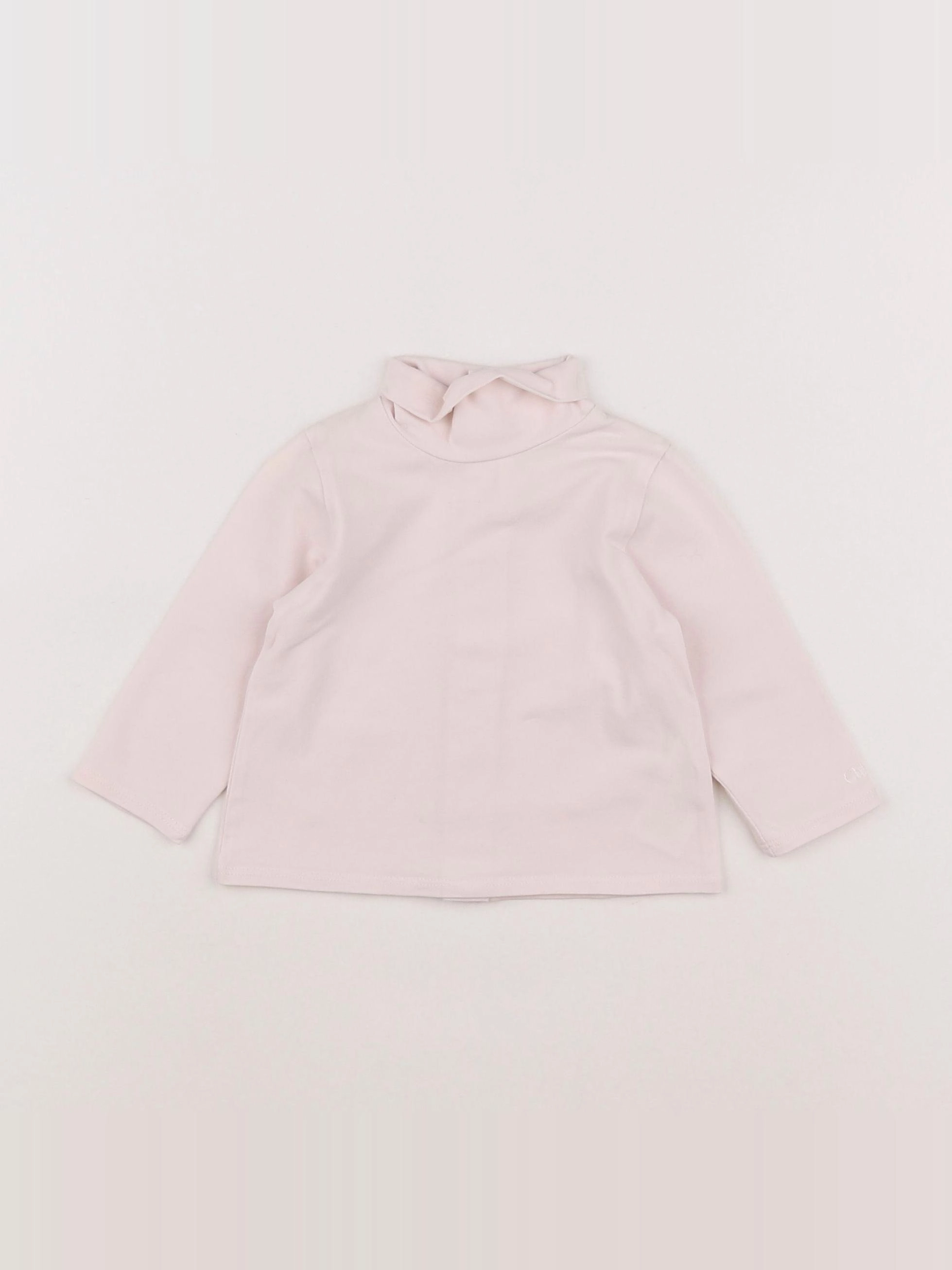 Chloé - sous-pull rose - 6 mois
