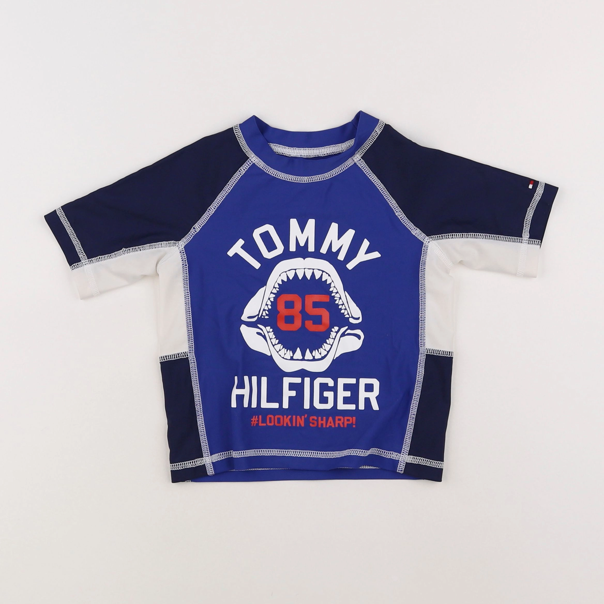 Tommy Hilfiger - tee-shirt de bain bleu - 2 ans