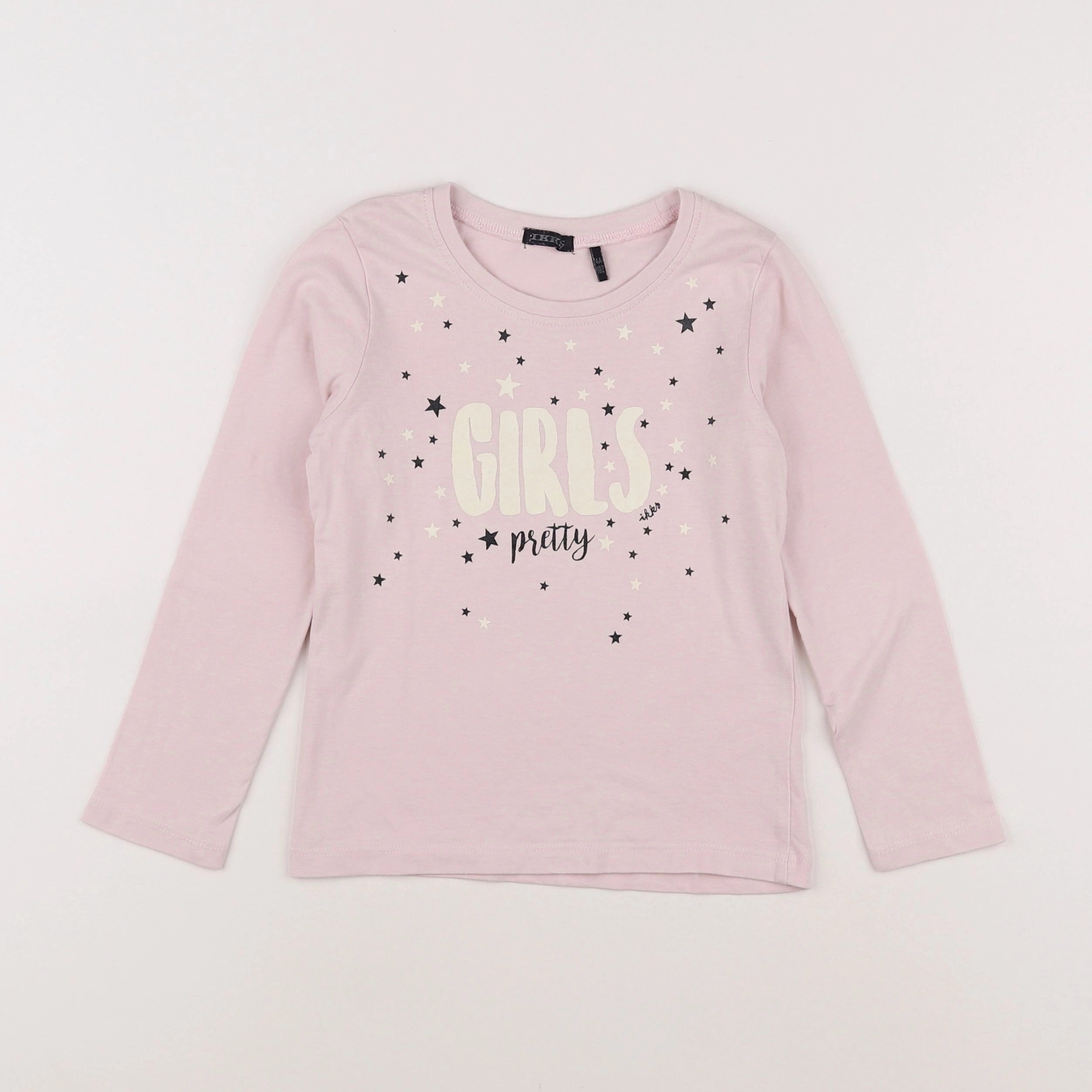 IKKS - tee-shirt rose - 4 ans
