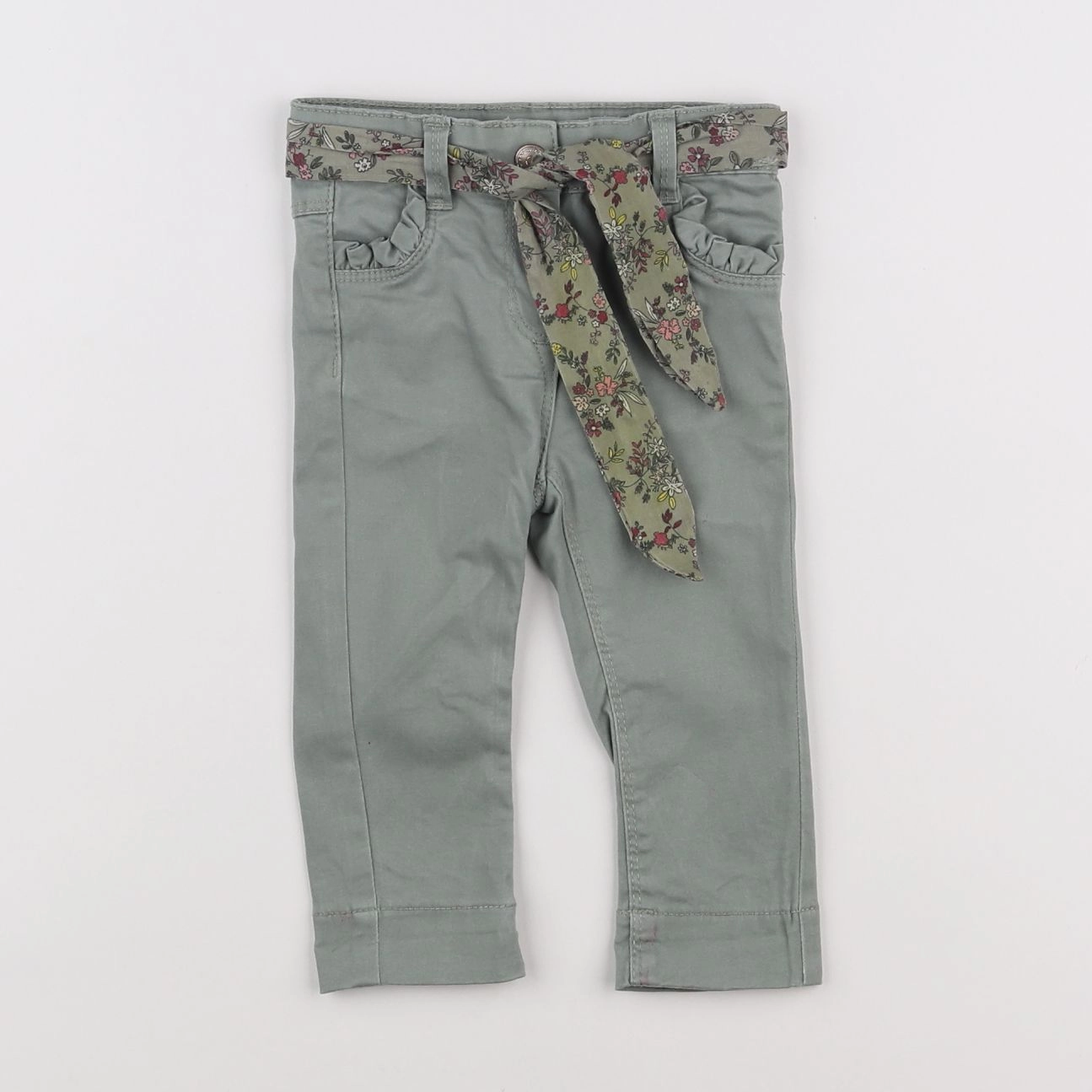 Tape à l'oeil - pantalon vert - 9 mois