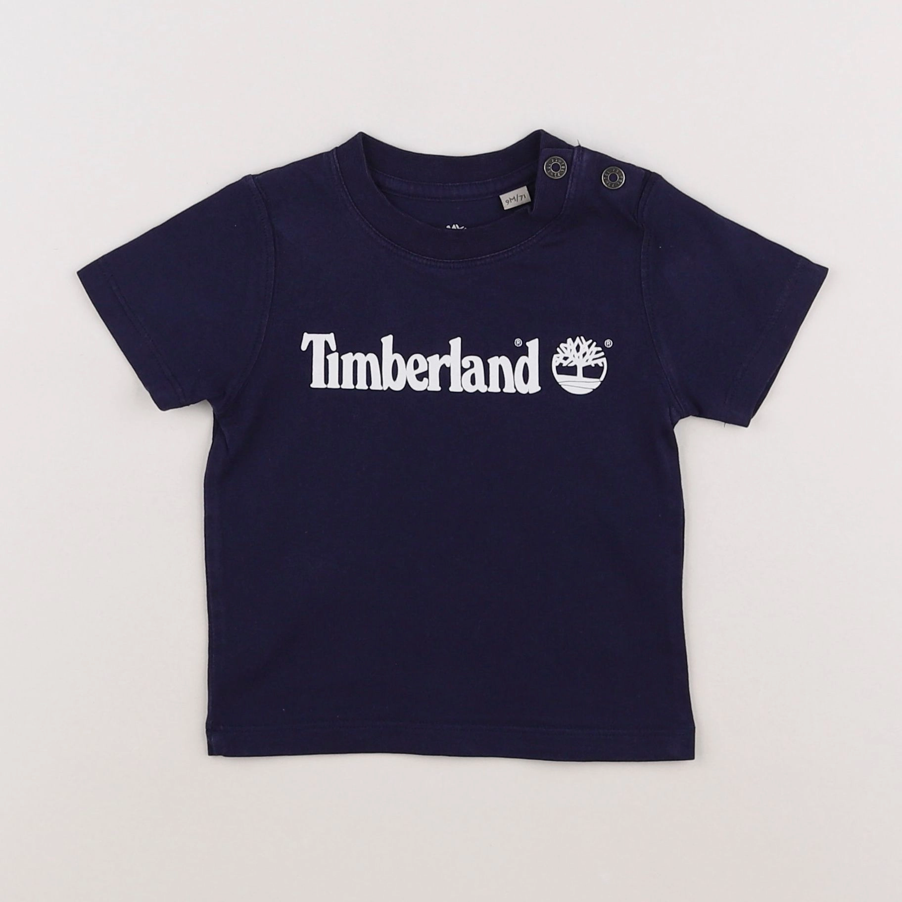 Timberland - tee-shirt bleu - 9 mois